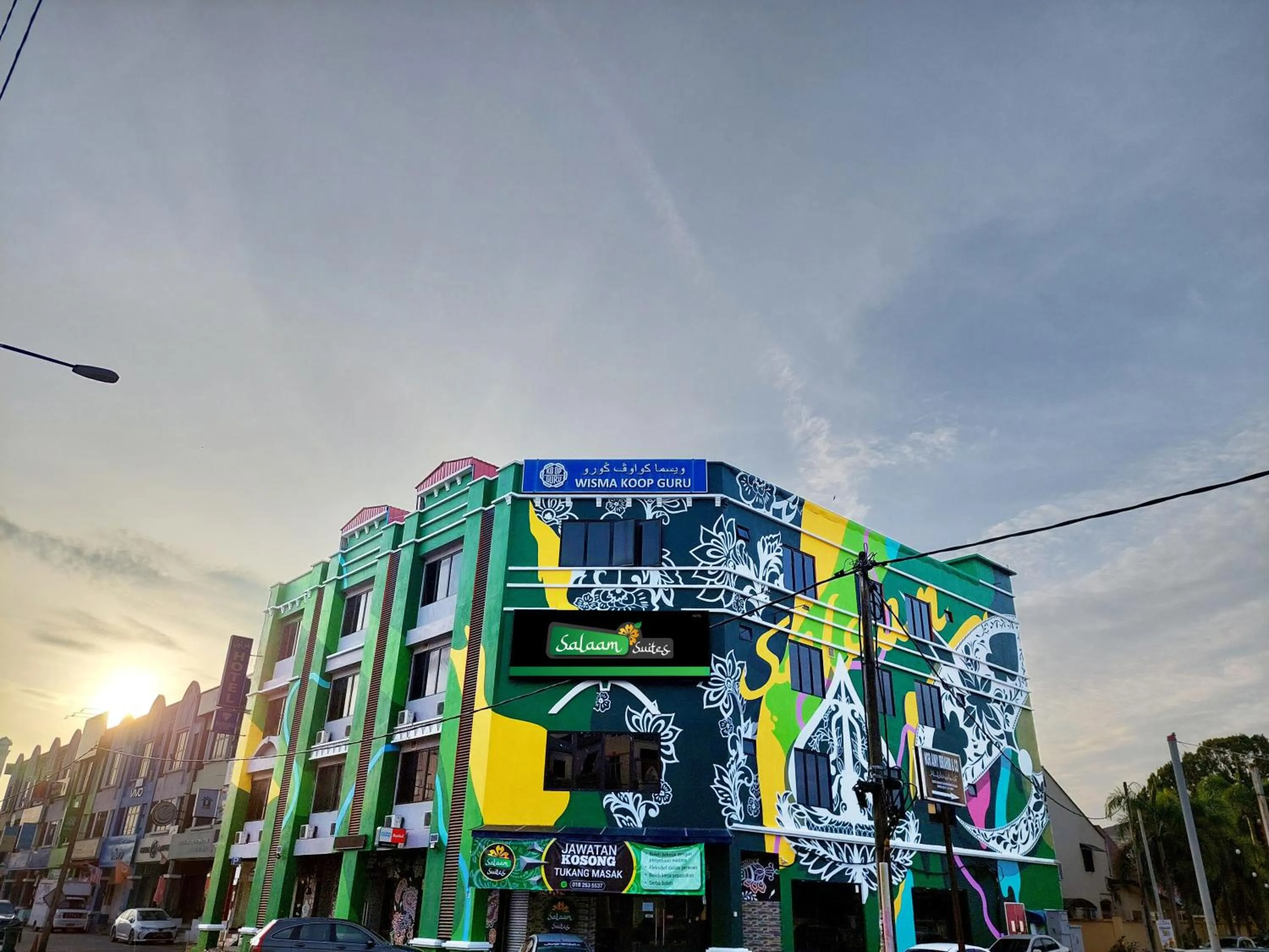 Property building in Salaam Suites Hotel