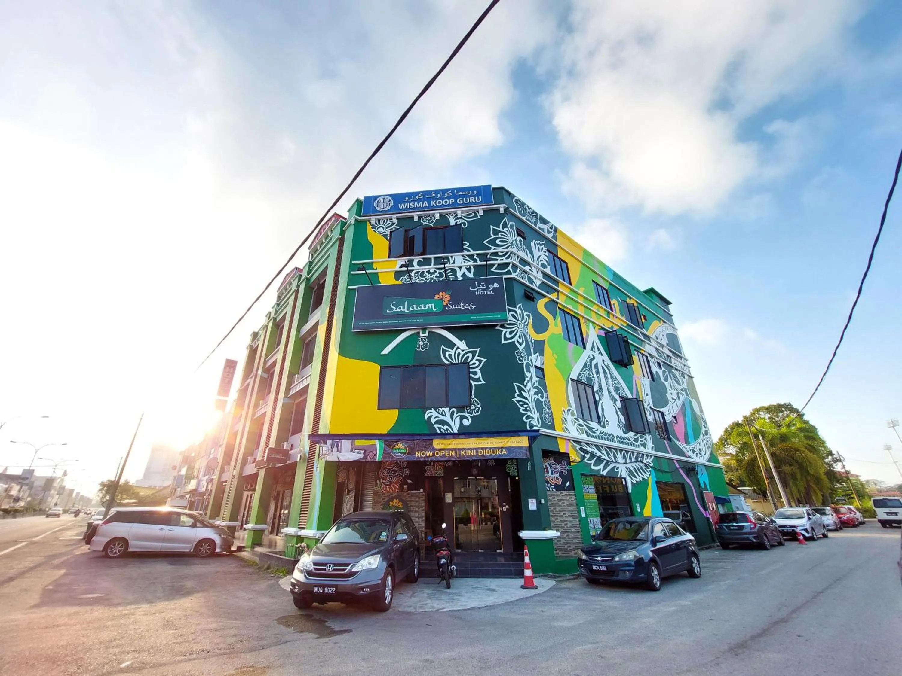 Property building in Salaam Suites Hotel