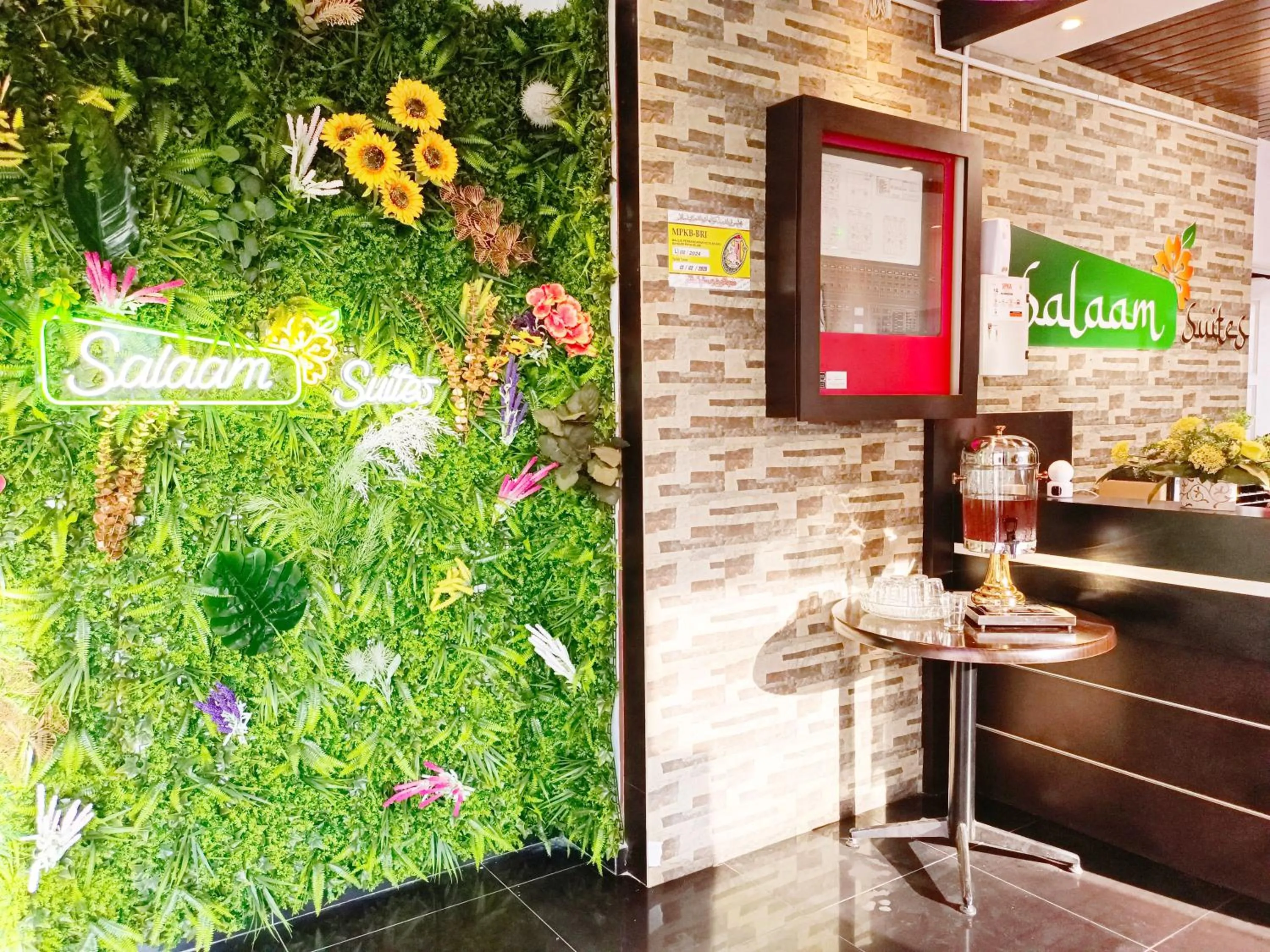 Lobby or reception in Salaam Suites Hotel