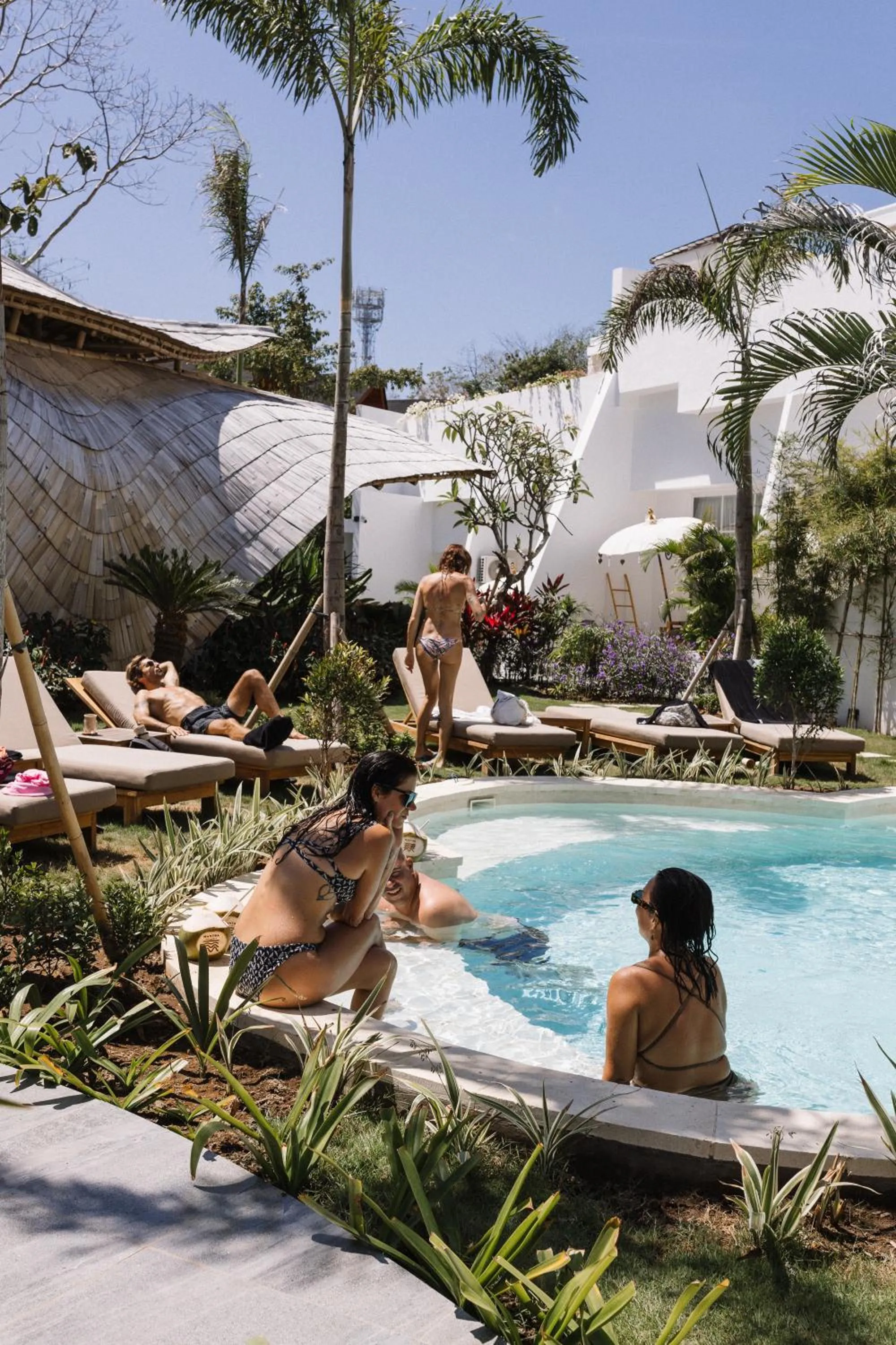 Garden in Mantra Wellness Center