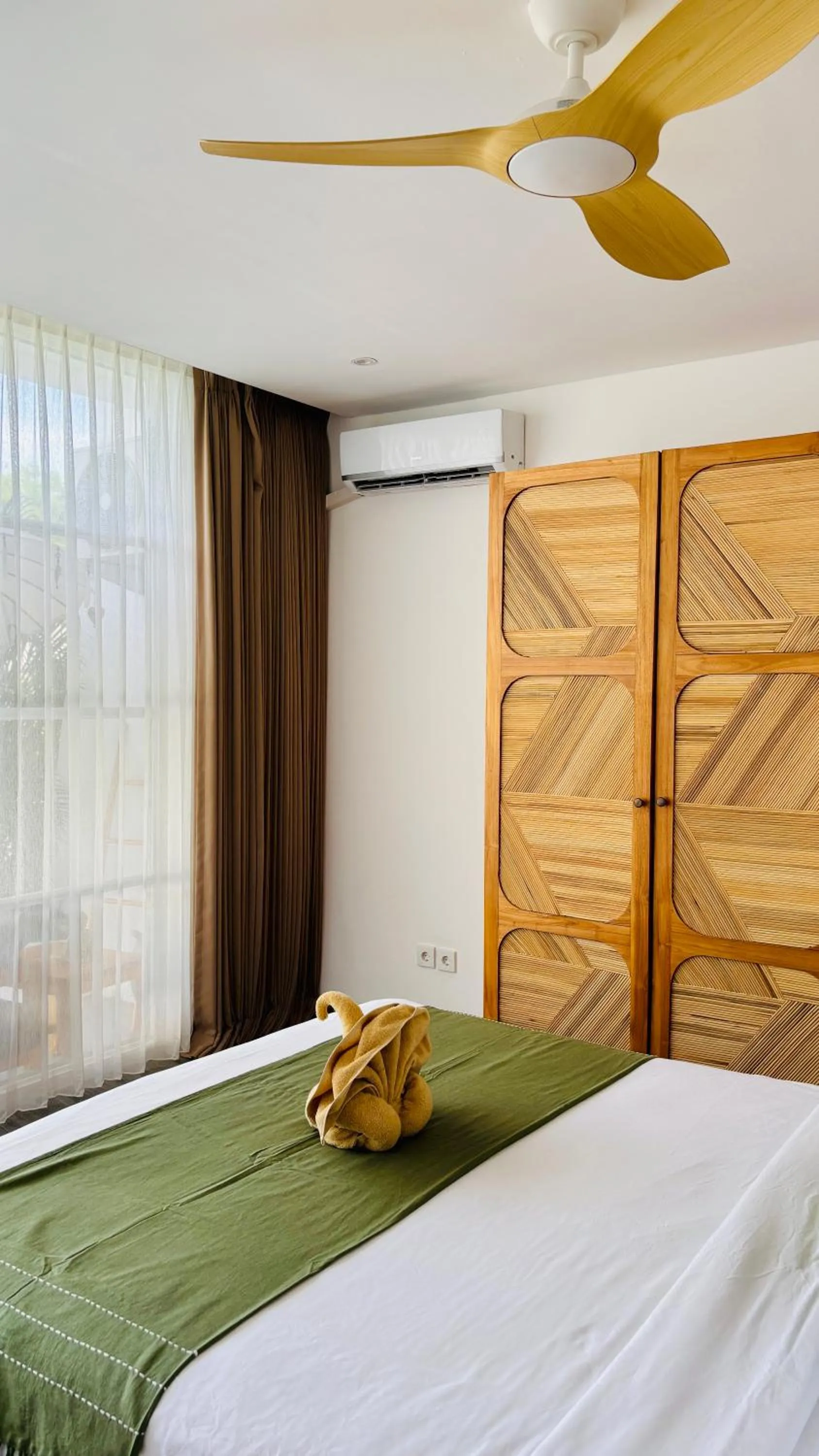 Bedroom, Bed in Mantra Wellness Center