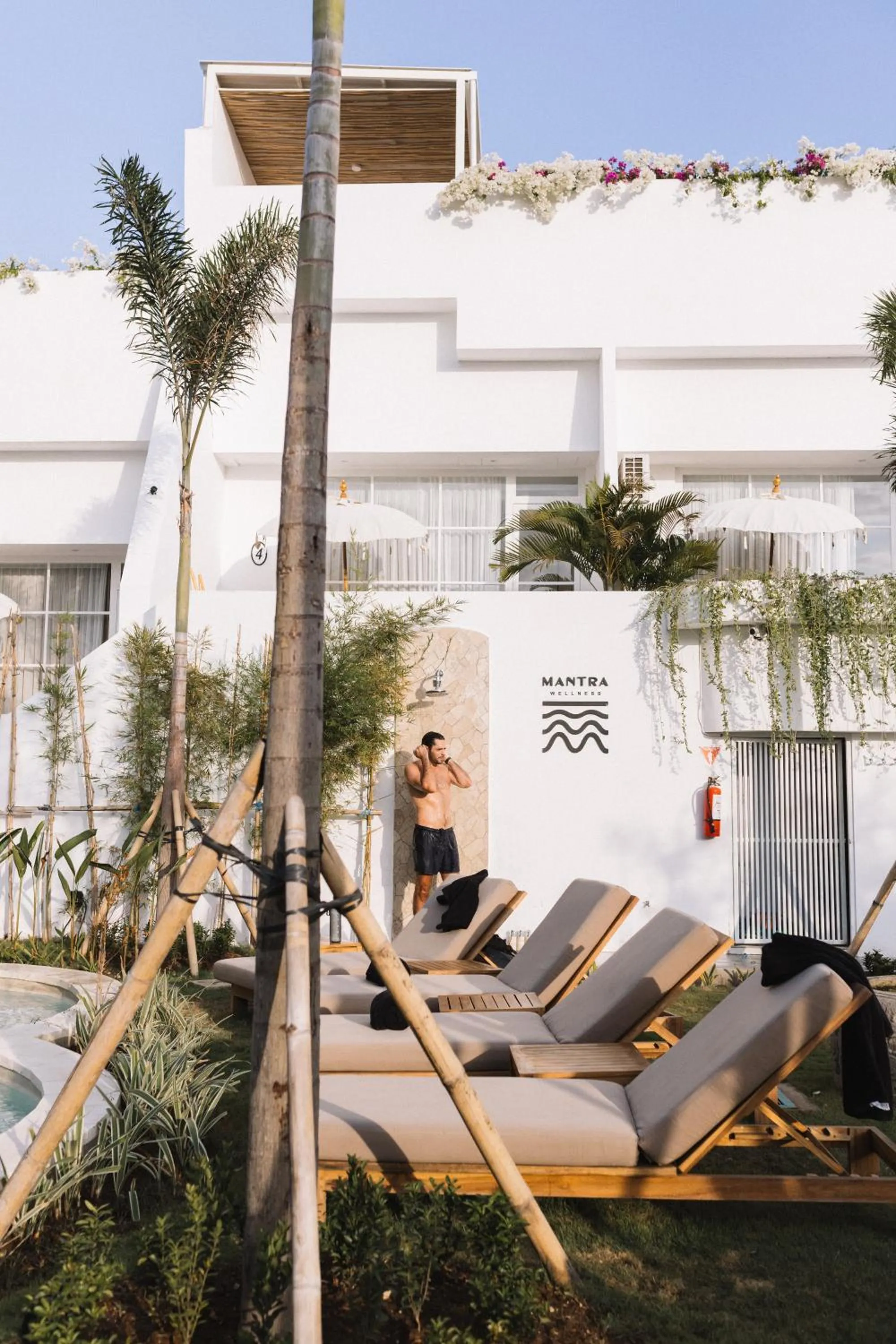 Garden in Mantra Wellness Center