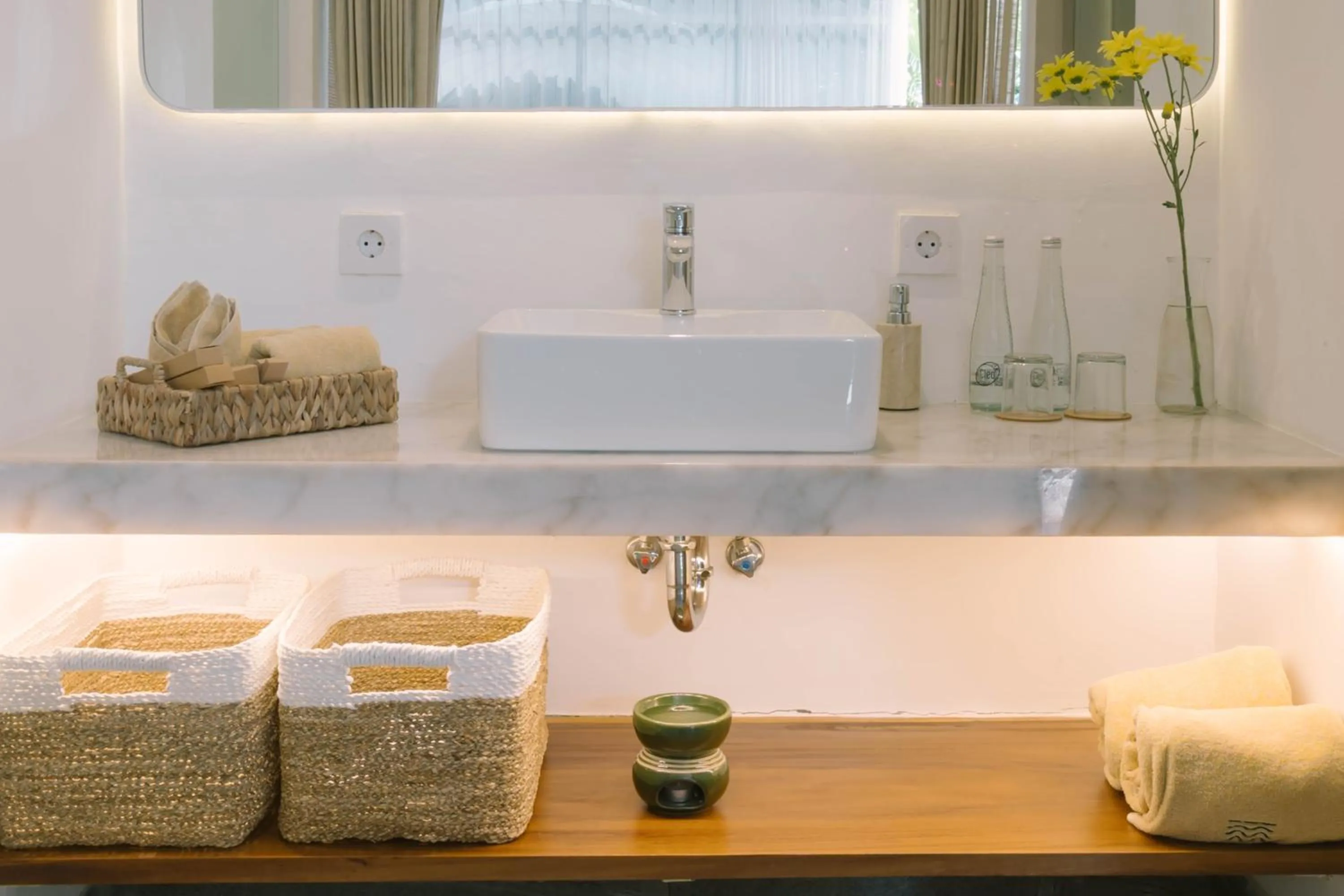 Bathroom in Mantra Wellness Center