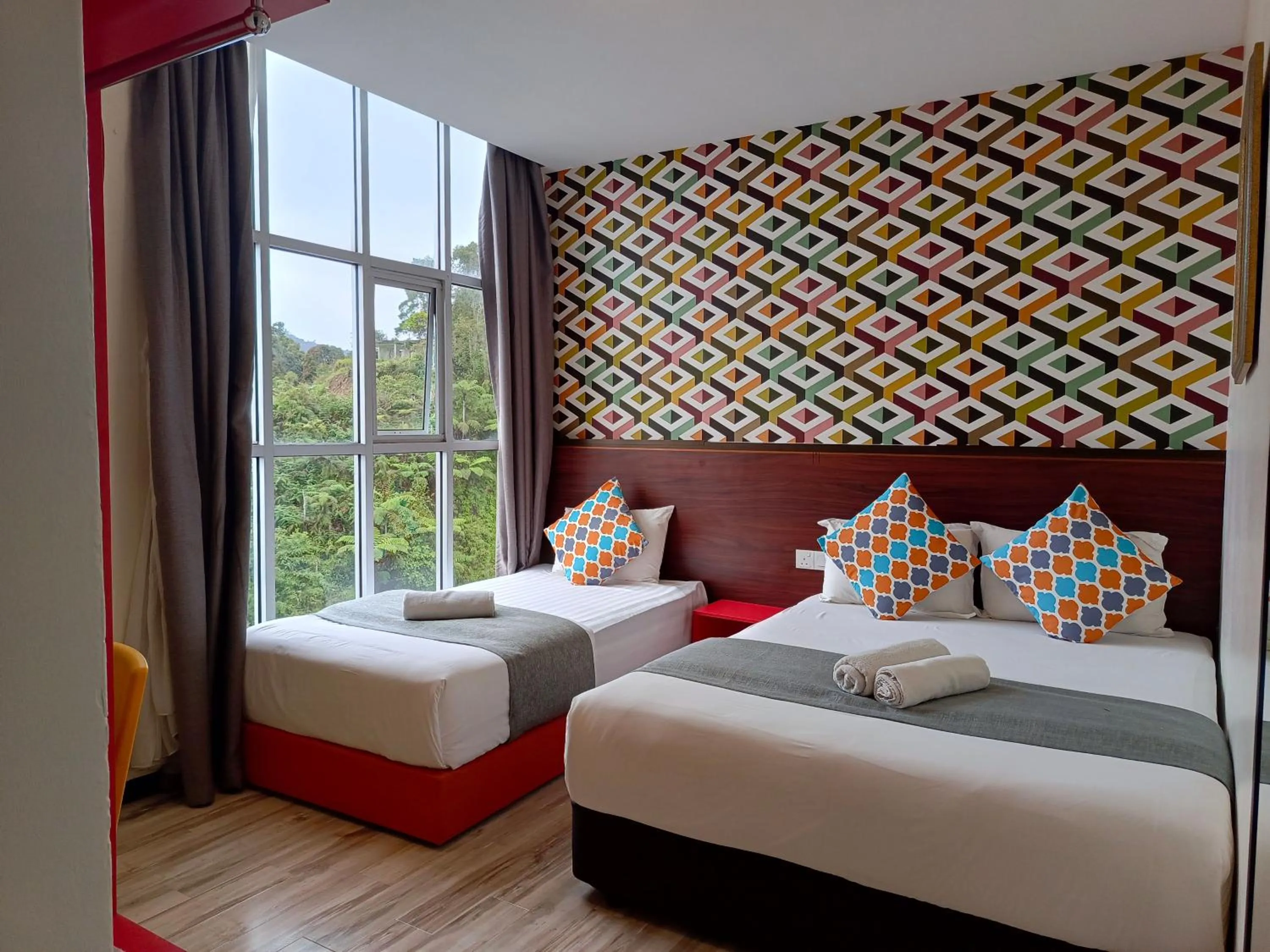 Bed in Beautiful Marigold Hotel