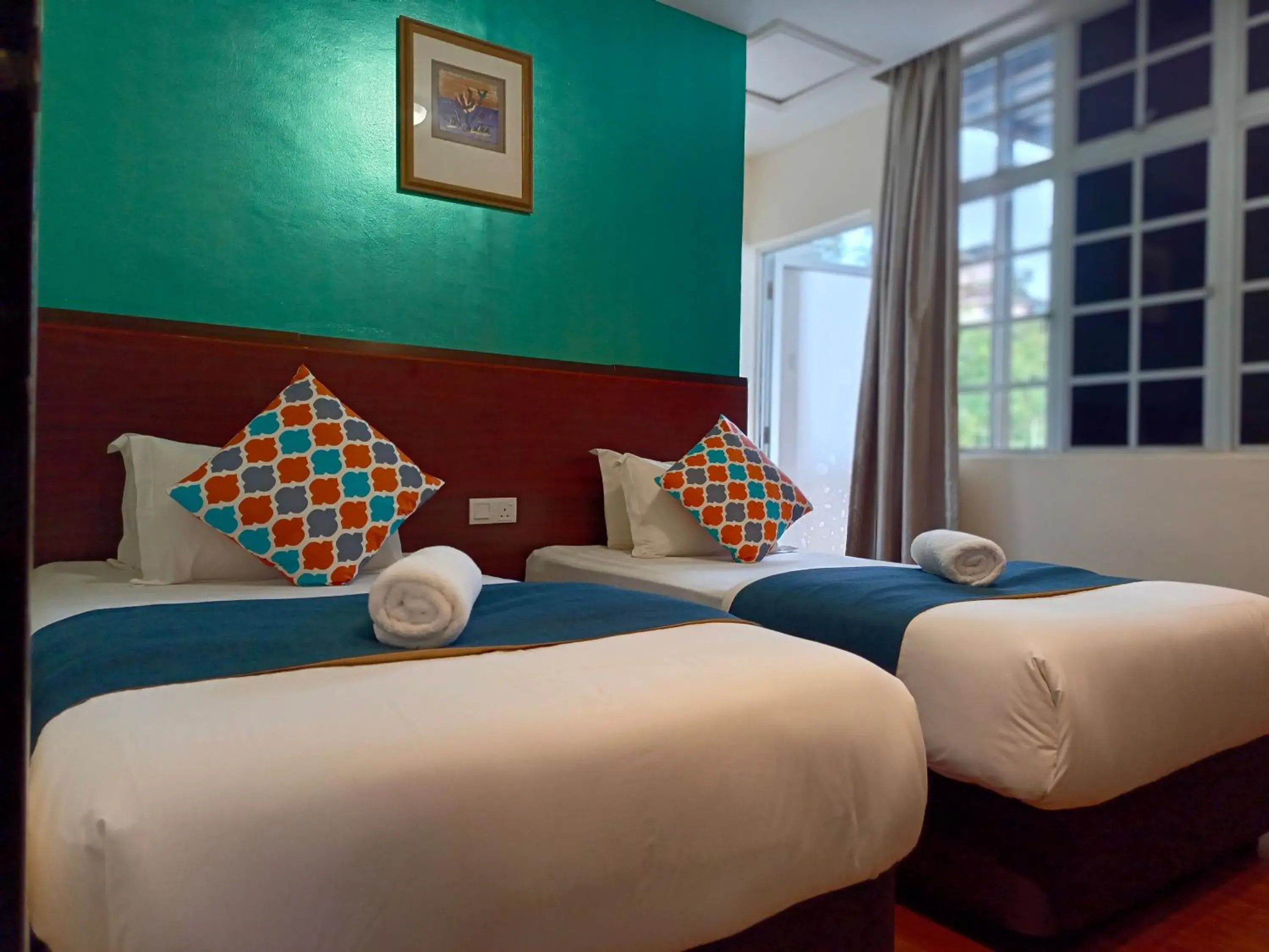 Twin Room with Balcony in Beautiful Marigold Hotel Twin Room with Balcony in Beautiful Marigold Hotel