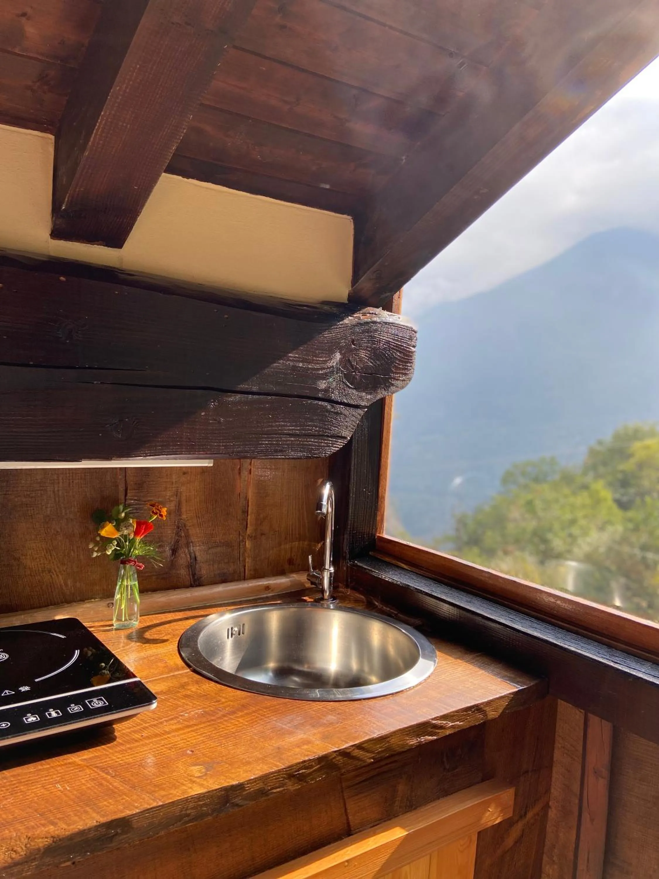 Kitchen or kitchenette in B&B Marcellina