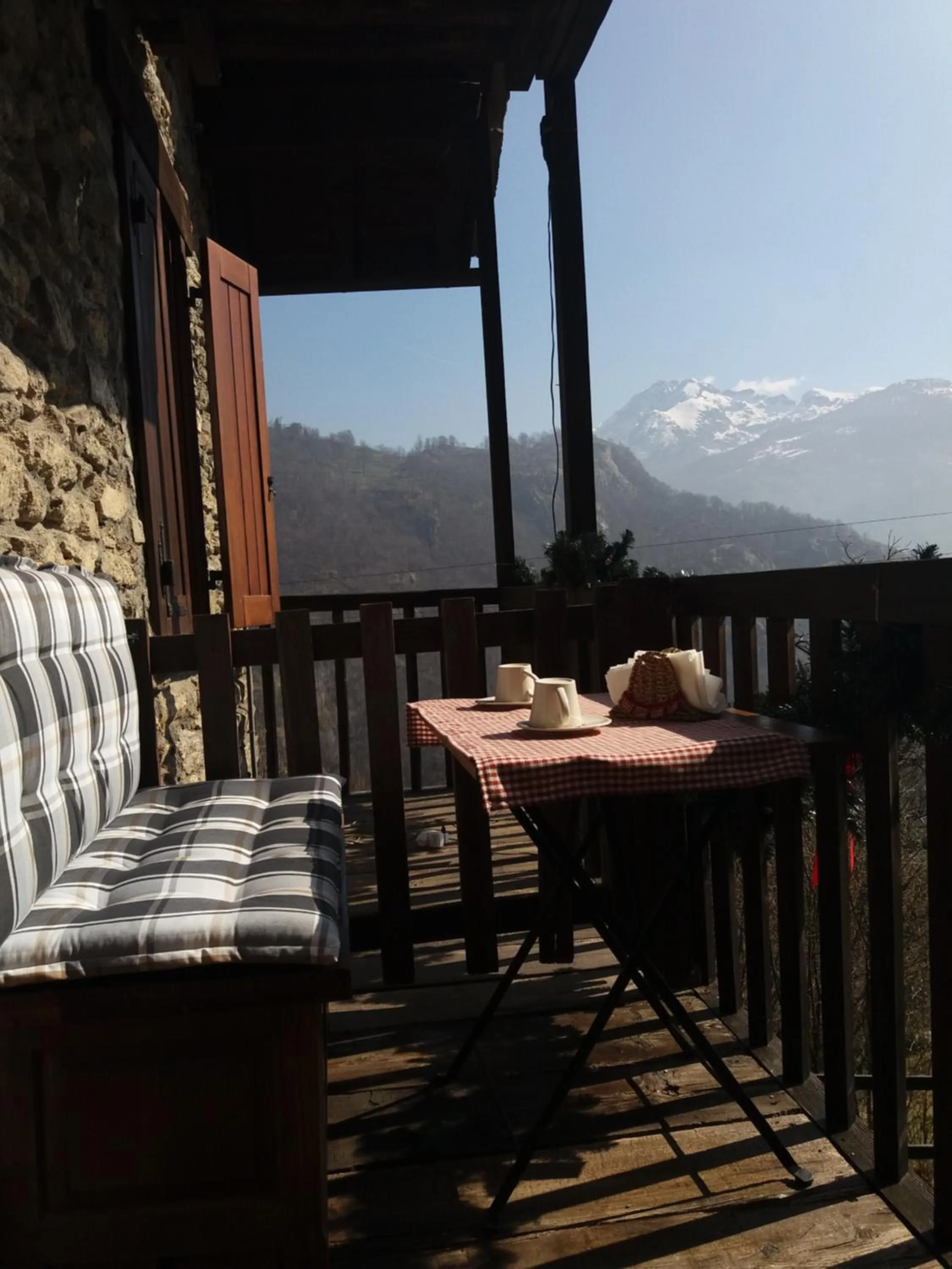Mountain view in B&B Marcellina
