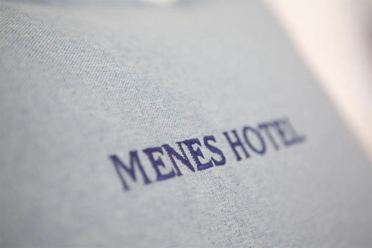 Logo/Certificate/Sign in Menes Hotel