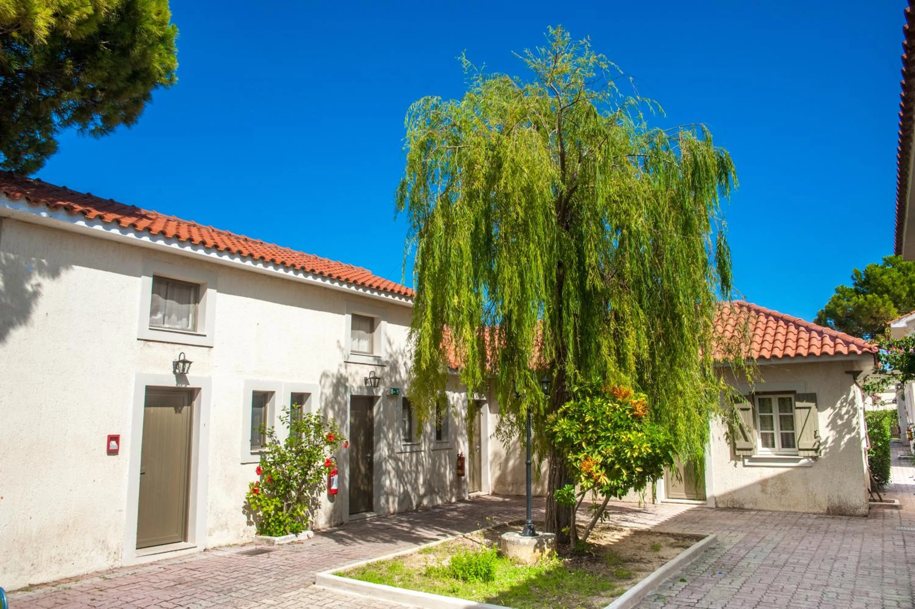 Facade/entrance in Mouikis Sun Village