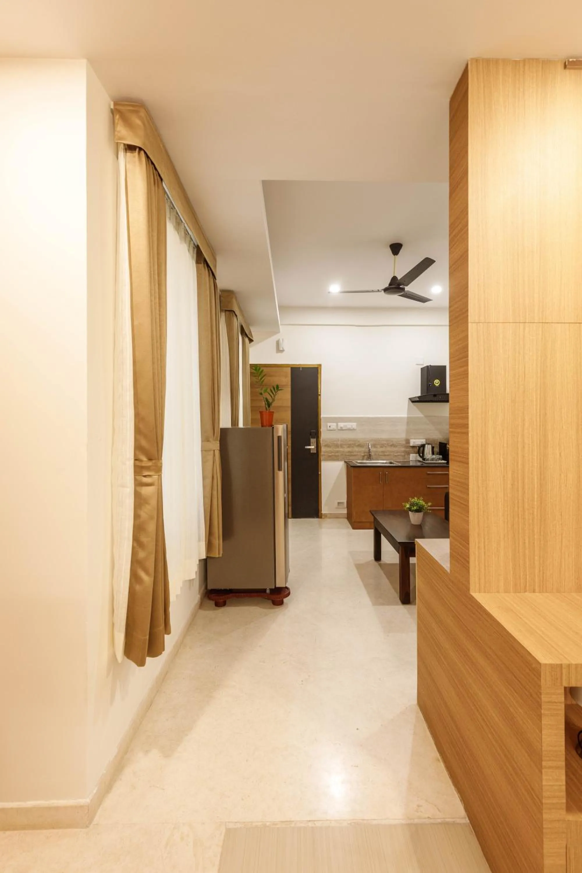 Kitchen or kitchenette in Sunlight Serviced Apartments