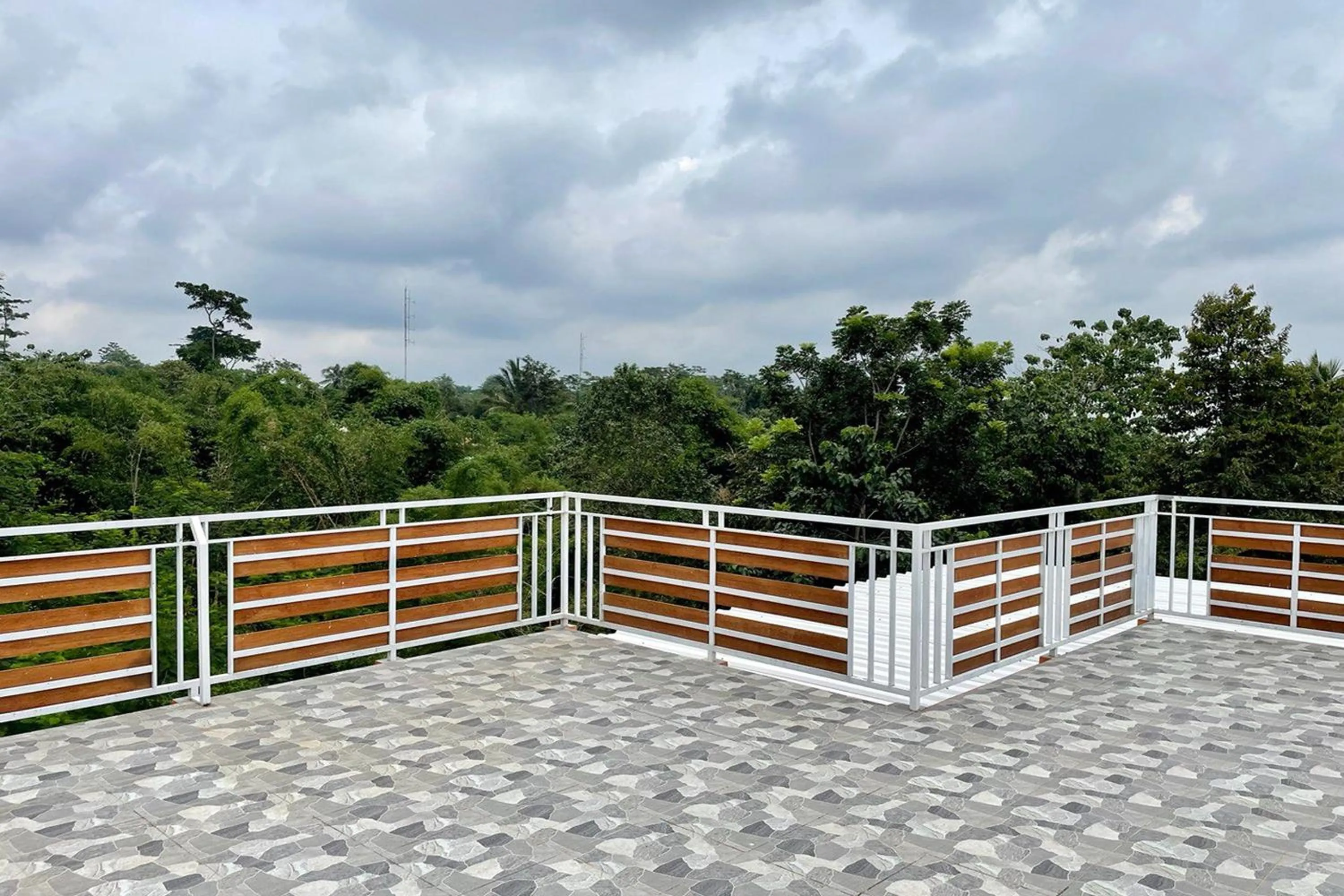 Balcony/Terrace in Rizky Bromo Homestay