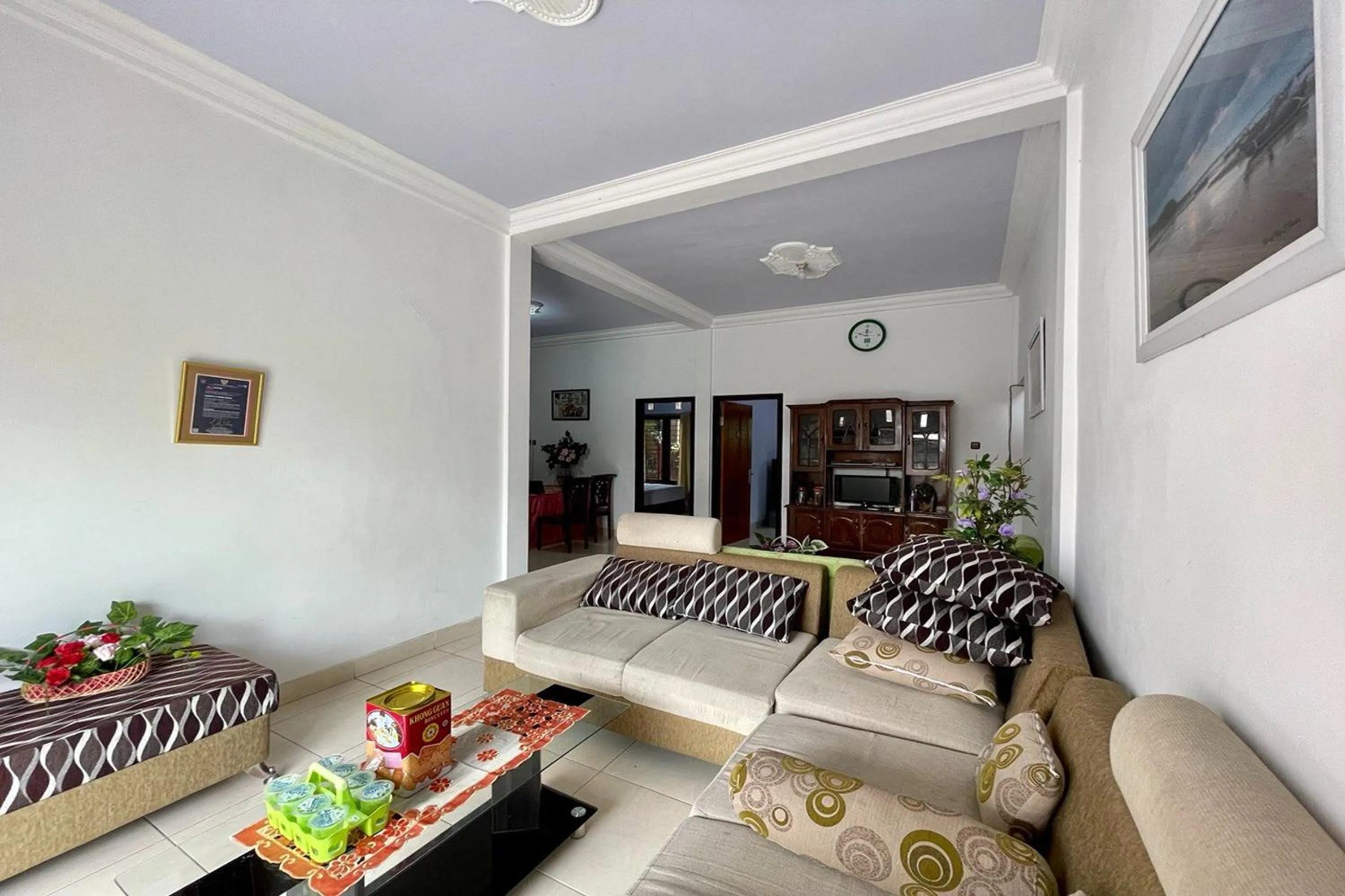 Seating area in Rizky Bromo Homestay