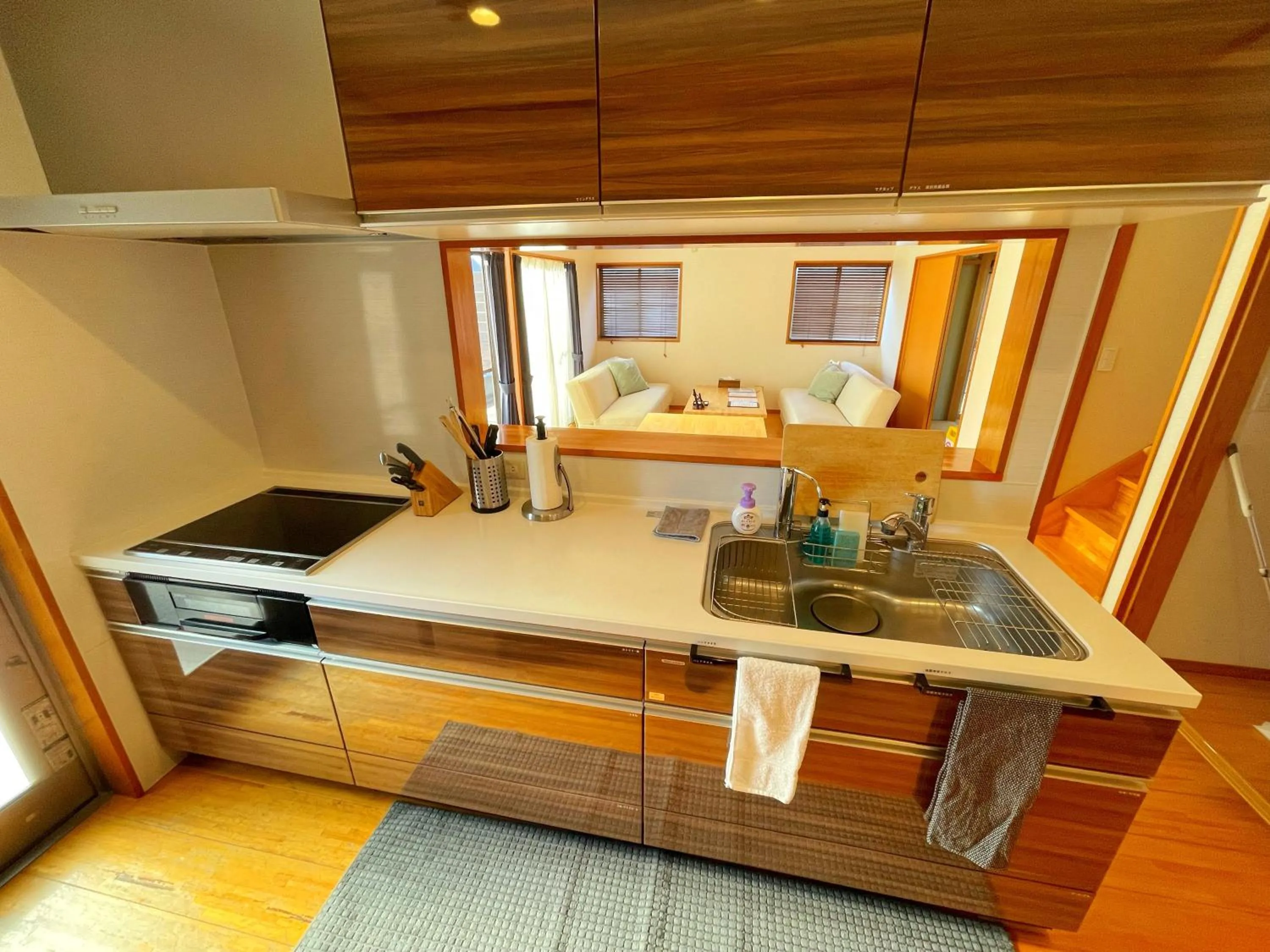 stove in Sea Front Villa