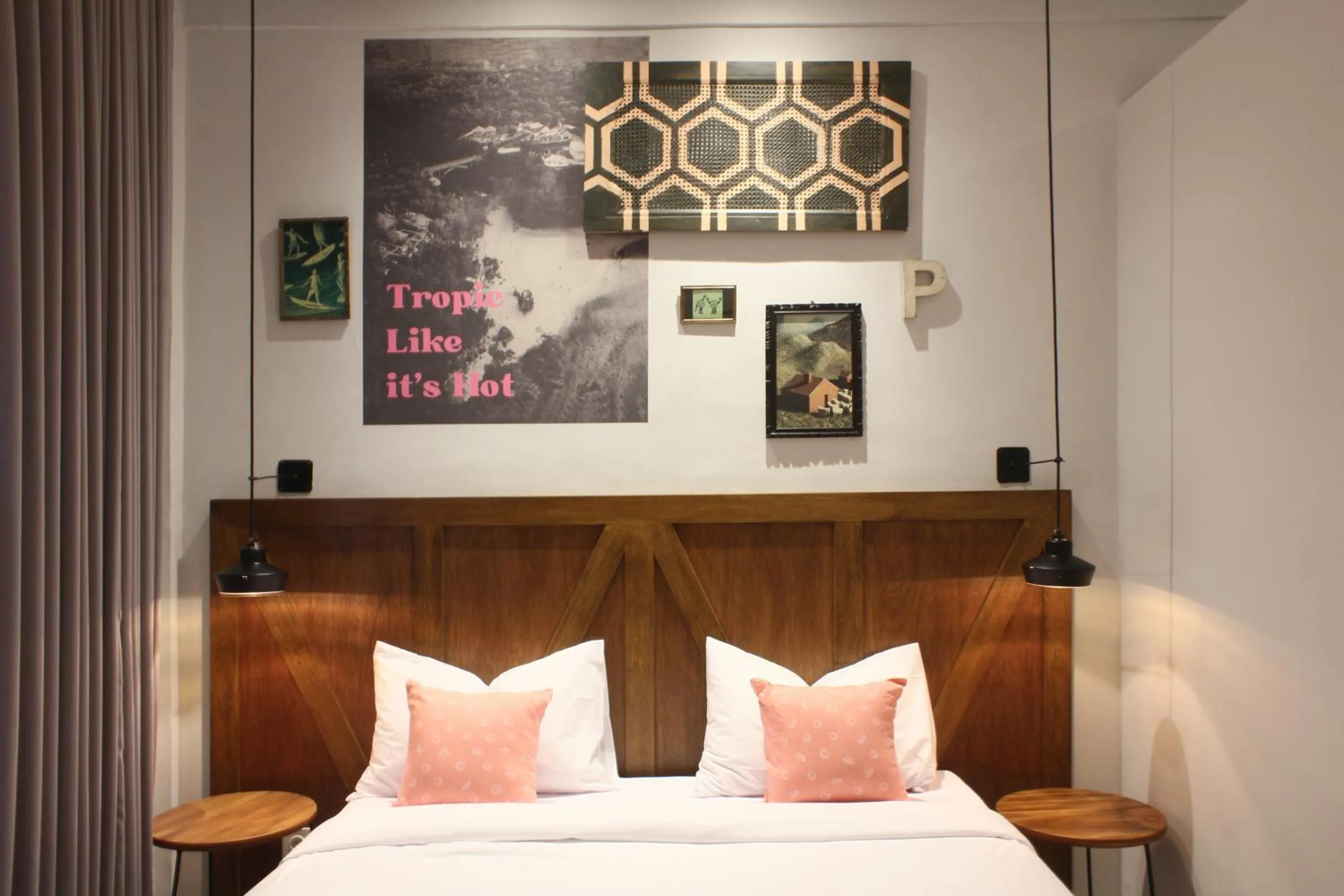 Bedroom, Bed in Seven Boards Canggu