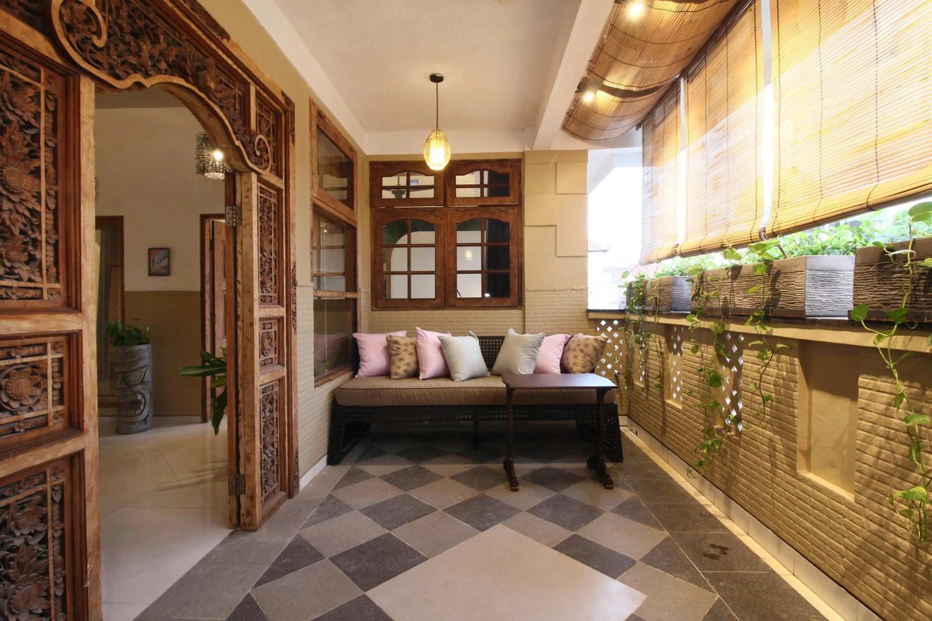 Living room in Seven Boards Canggu