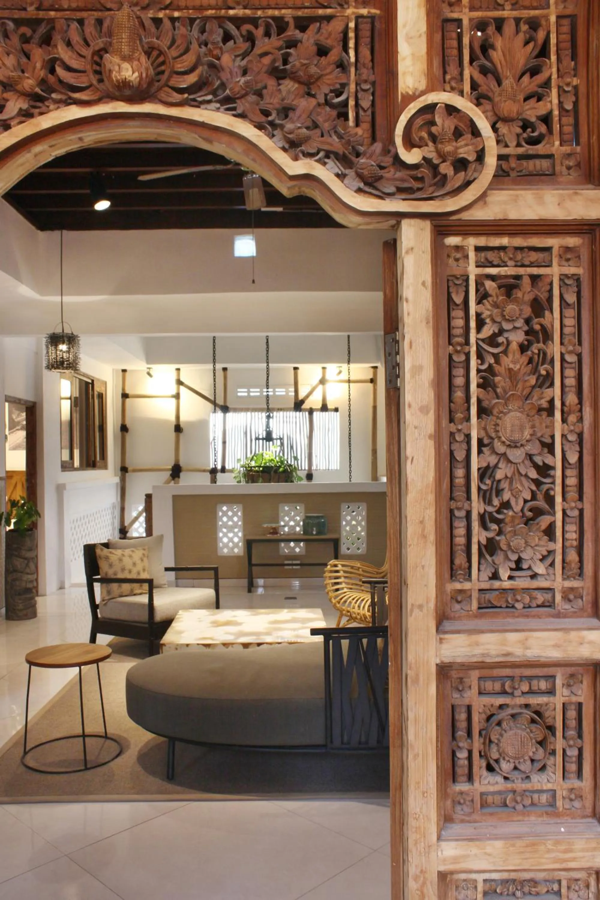 Living room in Seven Boards Canggu