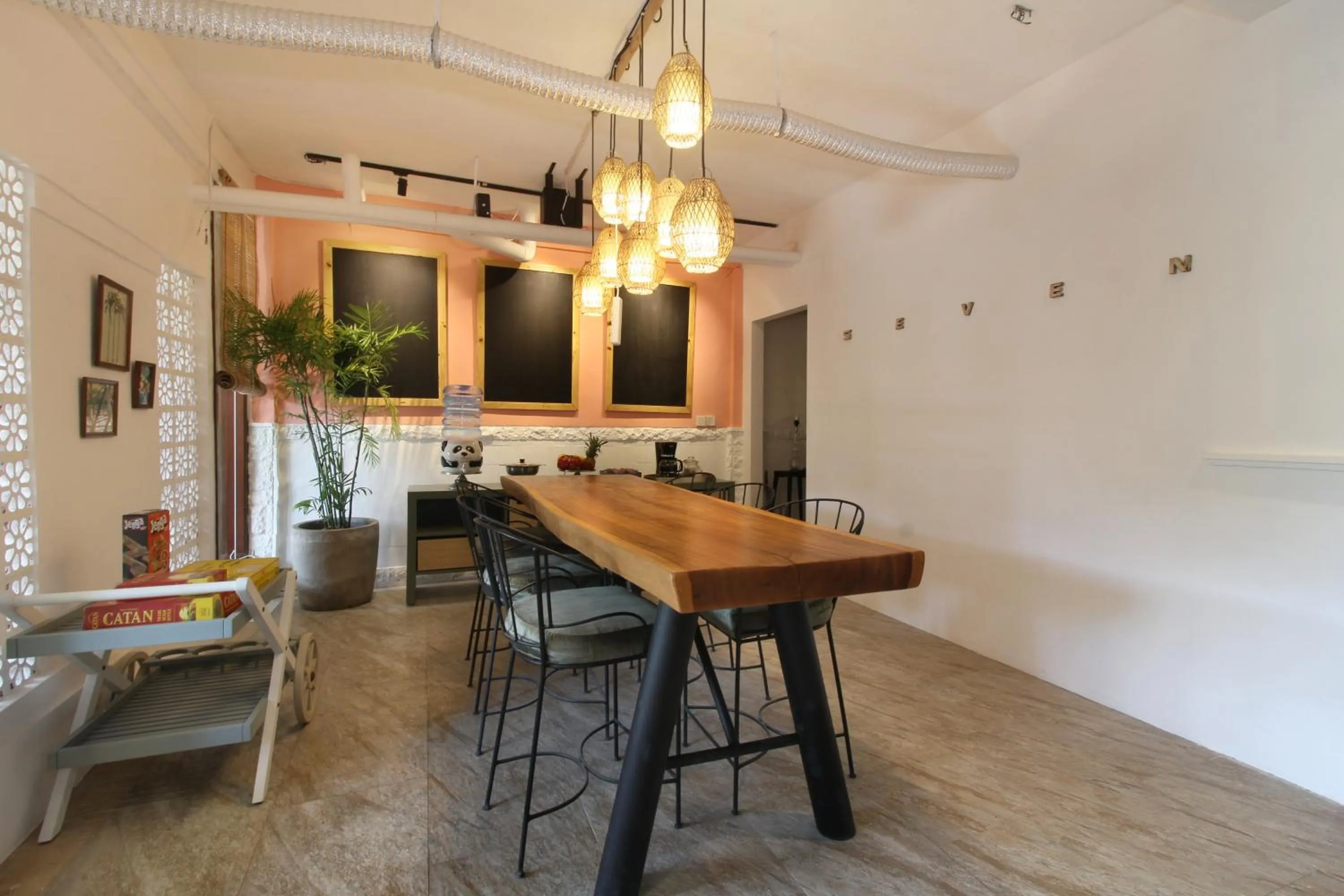 Living room in Seven Boards Canggu