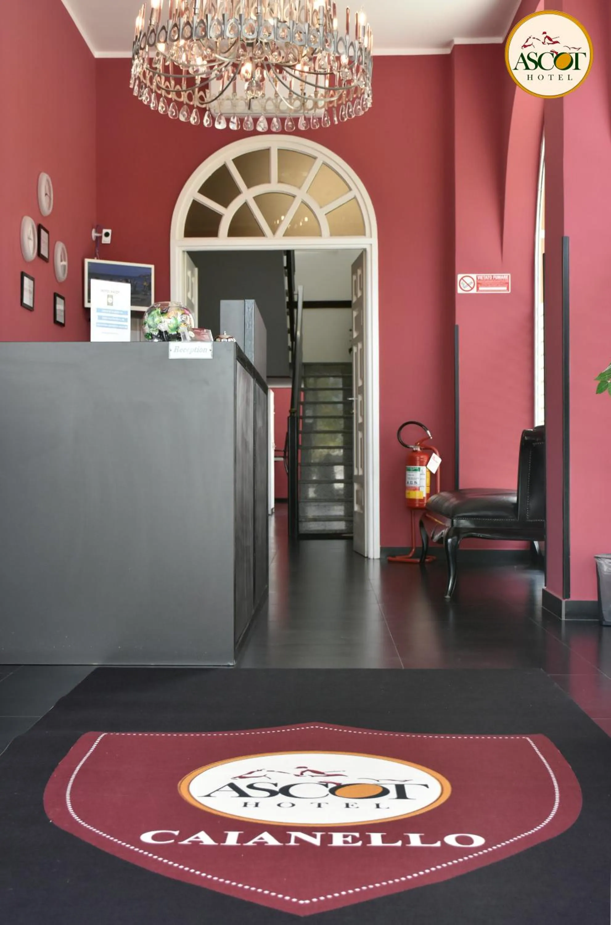 Lobby or reception in Hotel Ascot