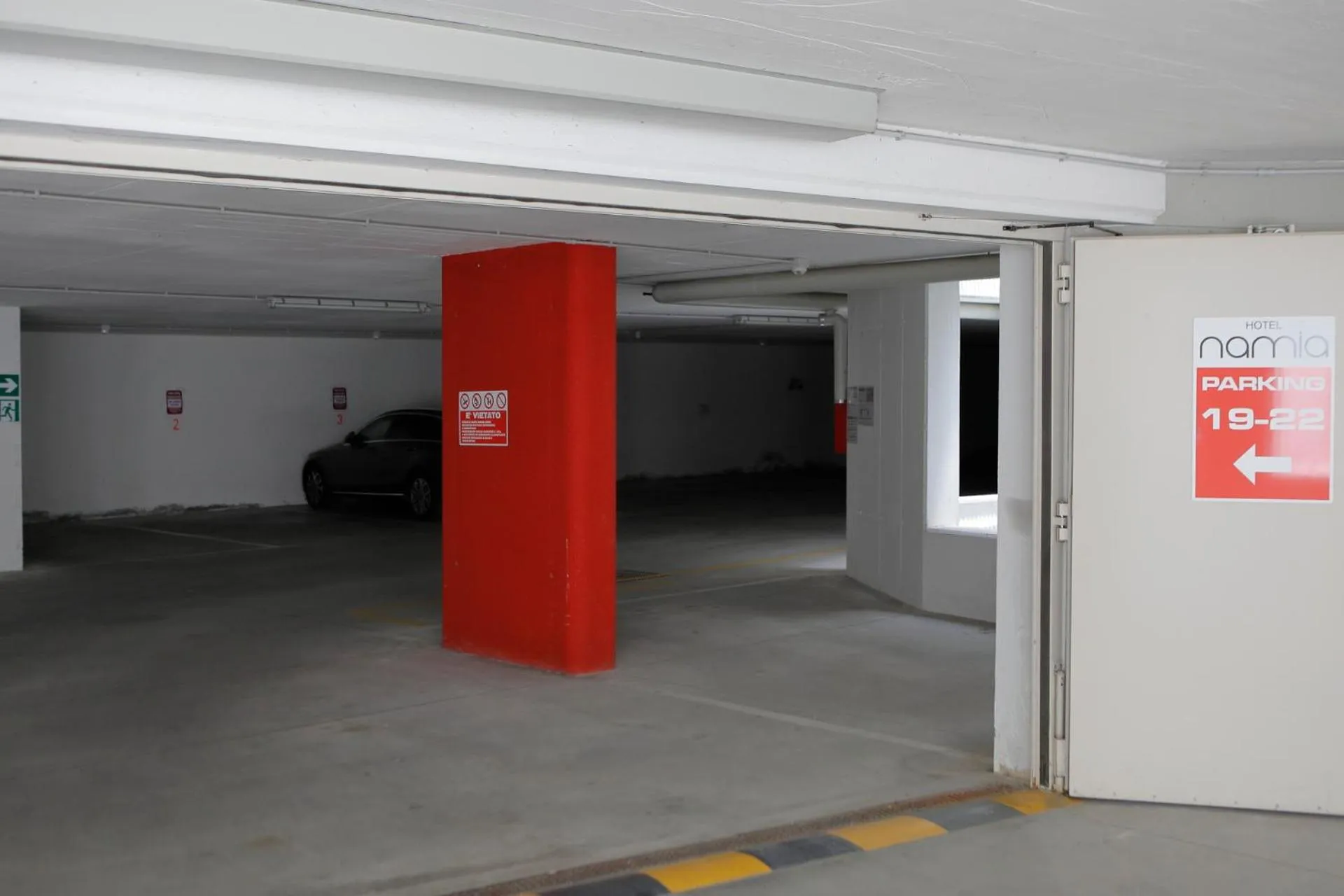 Parking in Hotel Namia by Dori
