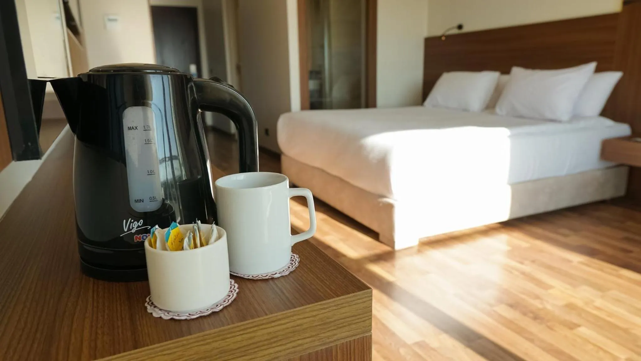 Photo of the whole room, Bed in Rivoli Suites and Spa