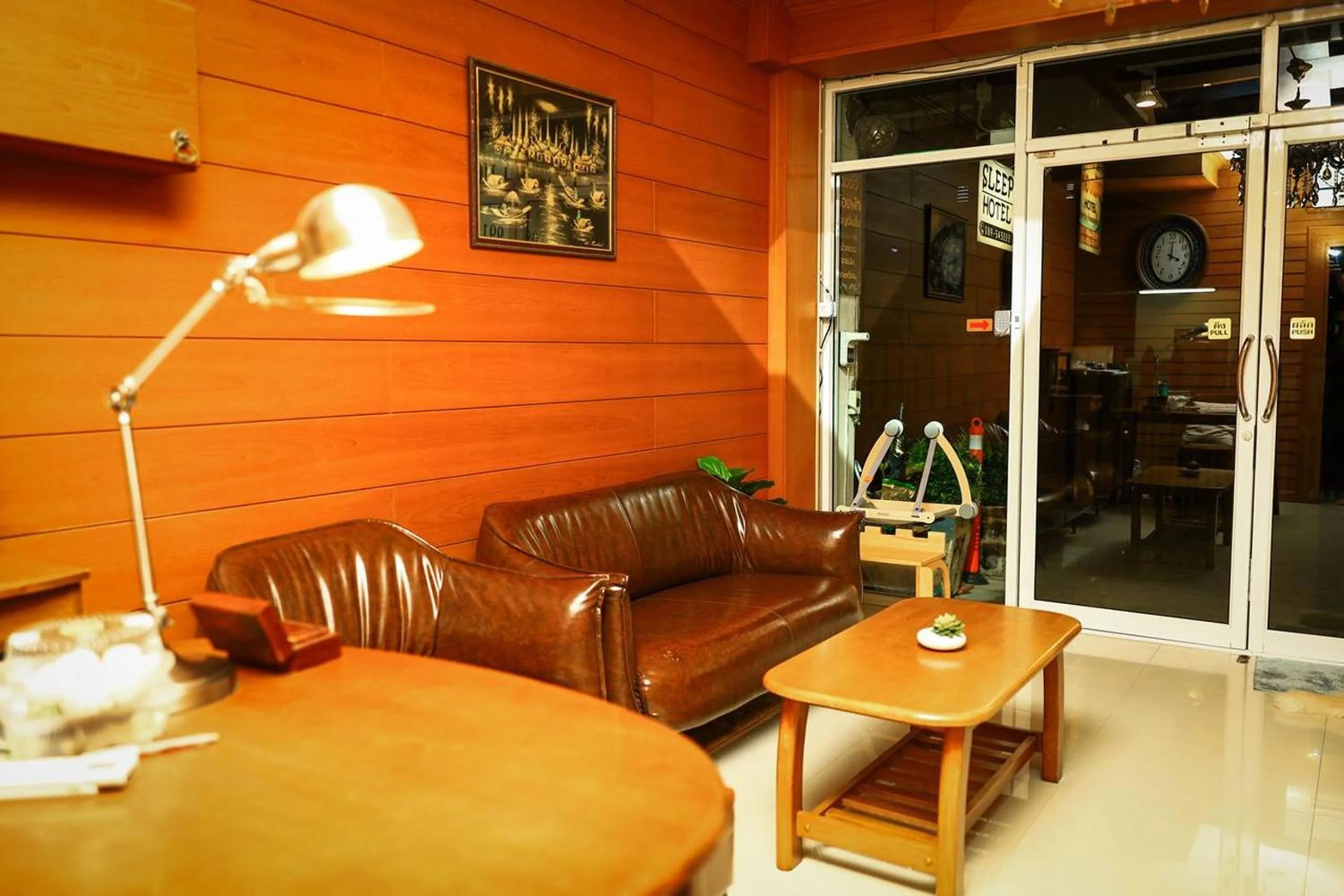 Lobby or reception in Sleep Hotel