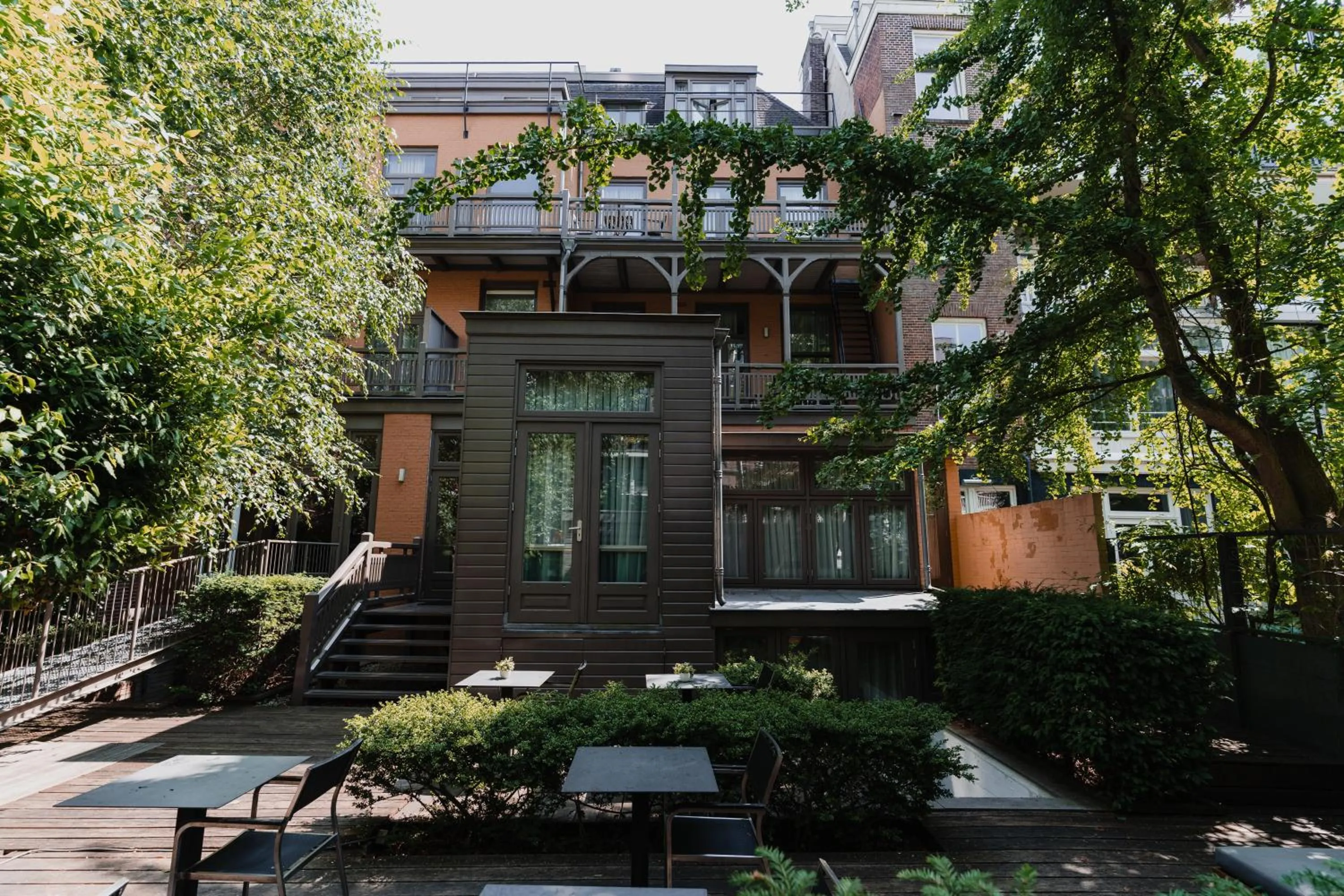 Property building in Hotel Roemer Amsterdam