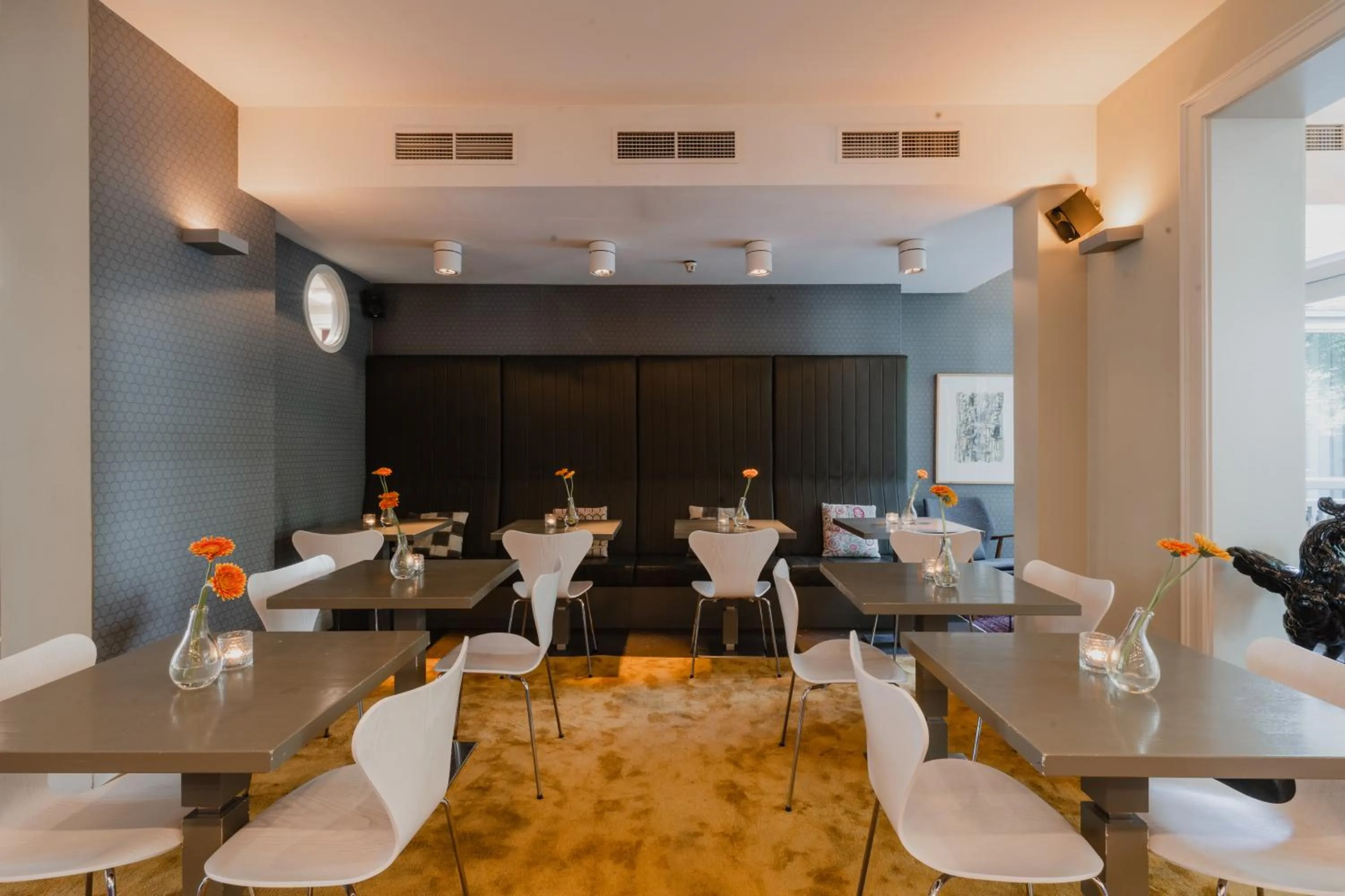 Living room in Hotel Roemer Amsterdam