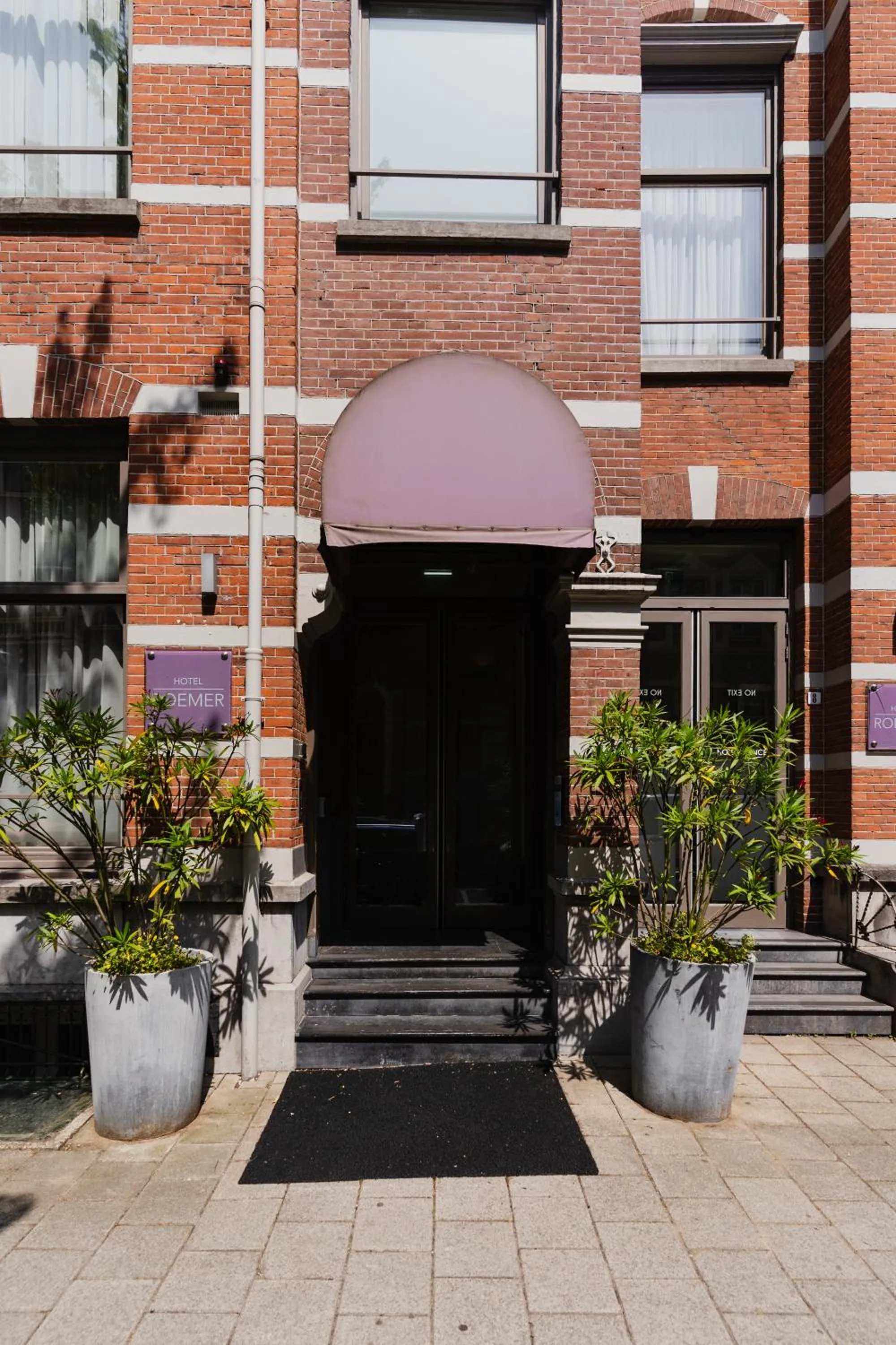 Property building in Hotel Roemer Amsterdam