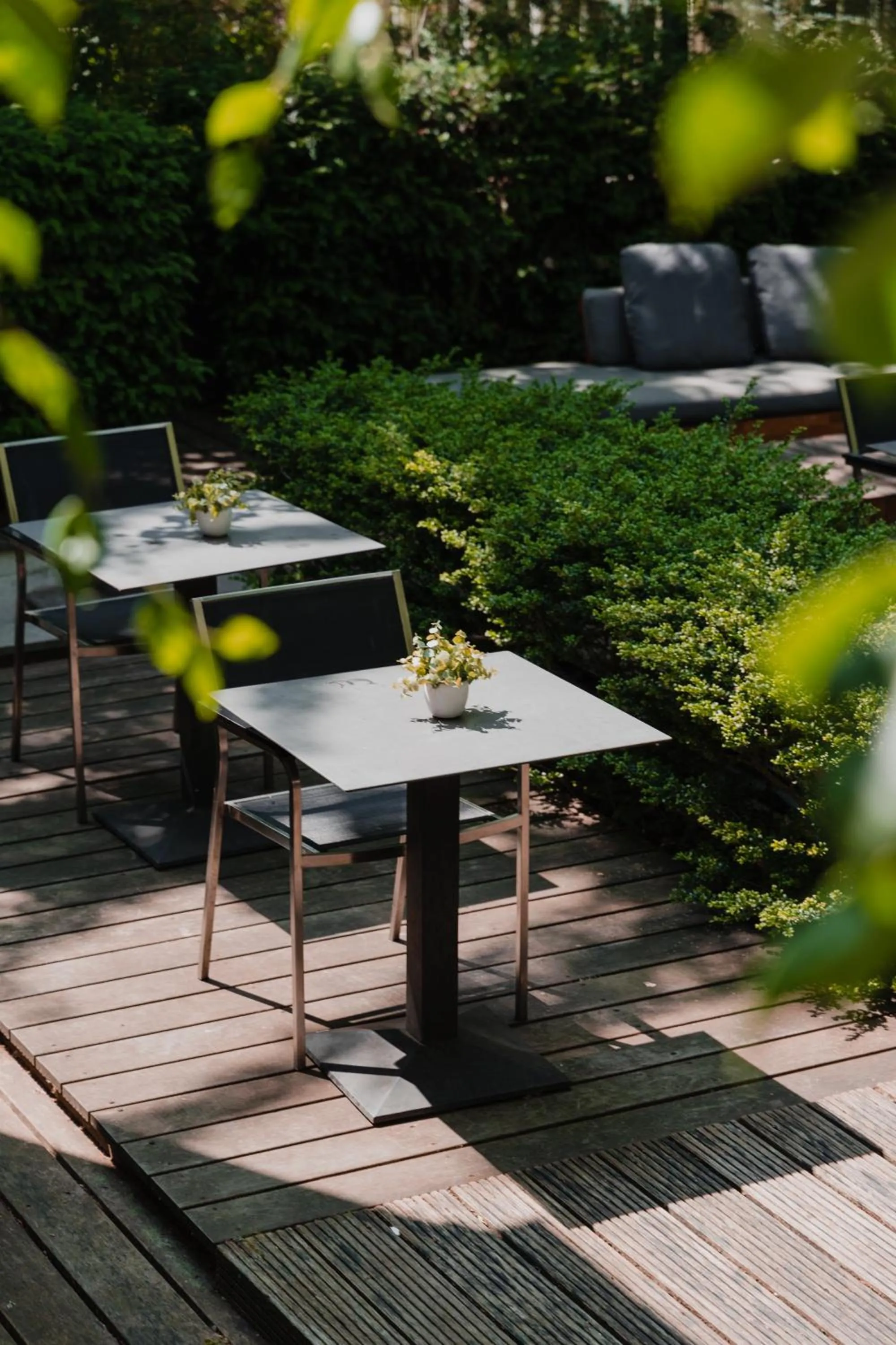 Garden in Hotel Roemer Amsterdam