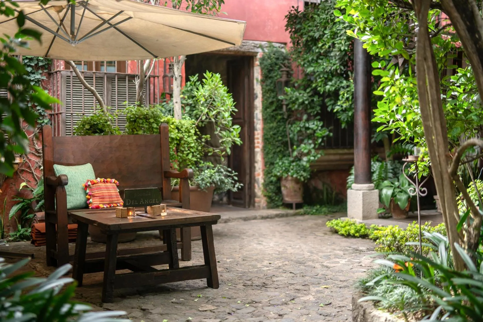 Lobby or reception in Posada del Angel