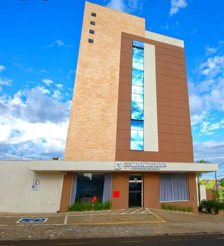 Property building in Golden Tower Express Franca by Fênix Hotéis