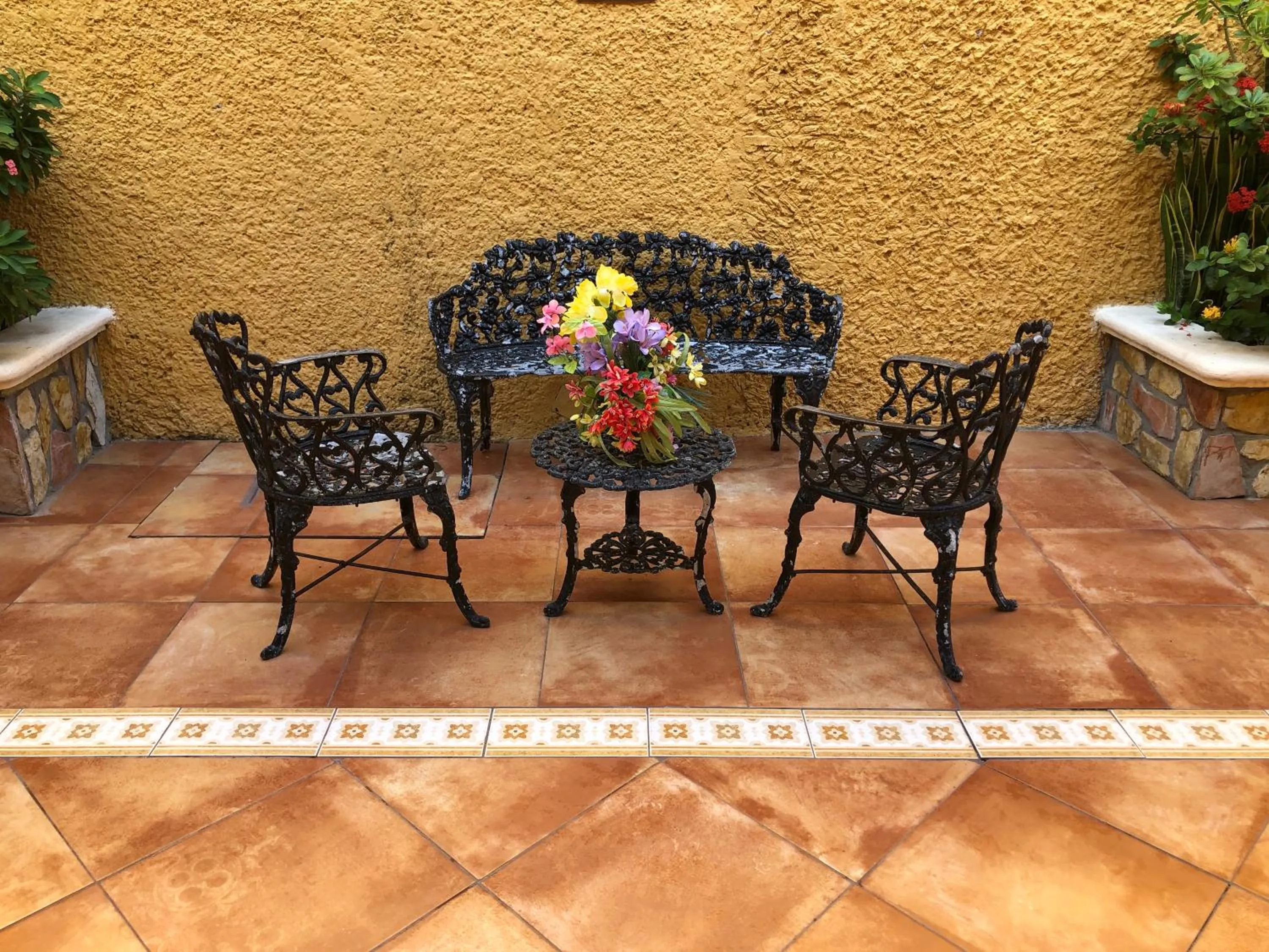 Patio in Hotel Suites Ejecutivas
