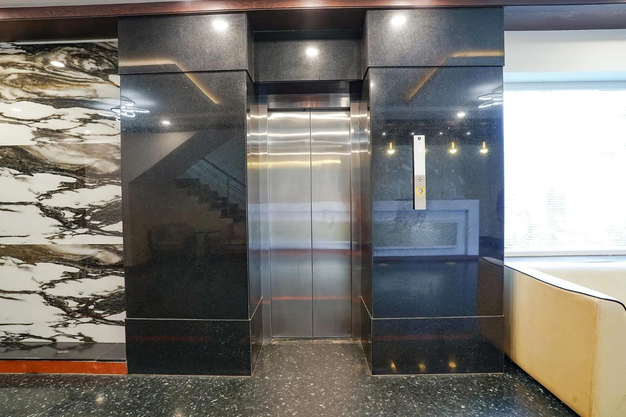 elevator in FabHotel Savi Inn - Nr Mantri Square Mall