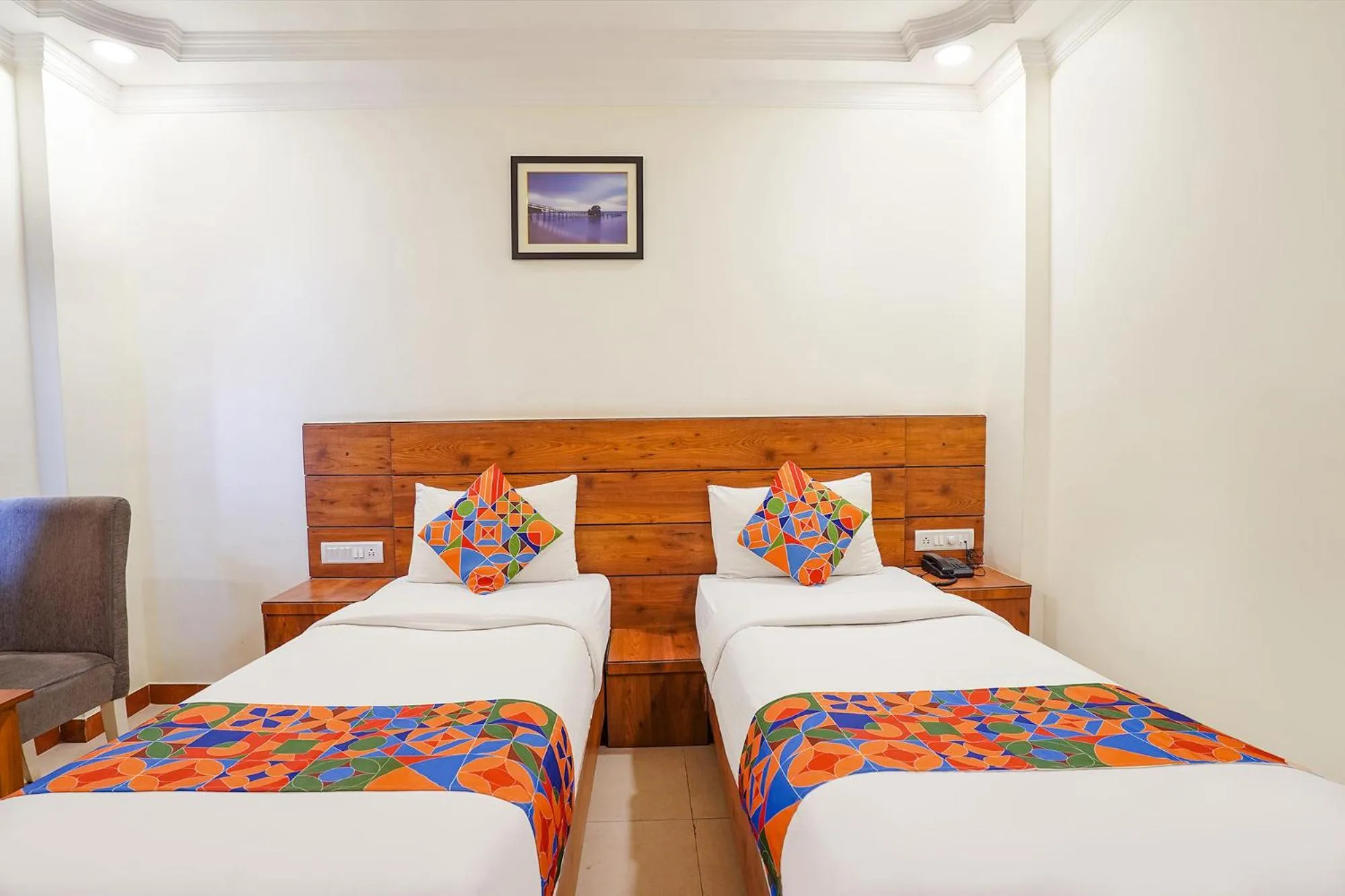 Bed in FabHotel Savi Inn - Nr Mantri Square Mall