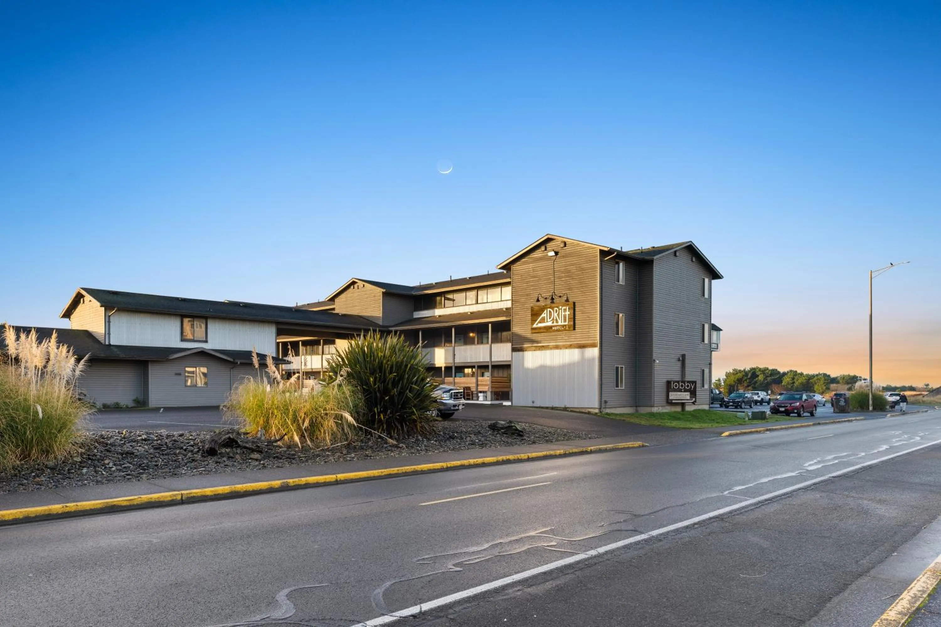 Property building in Adrift Hotel