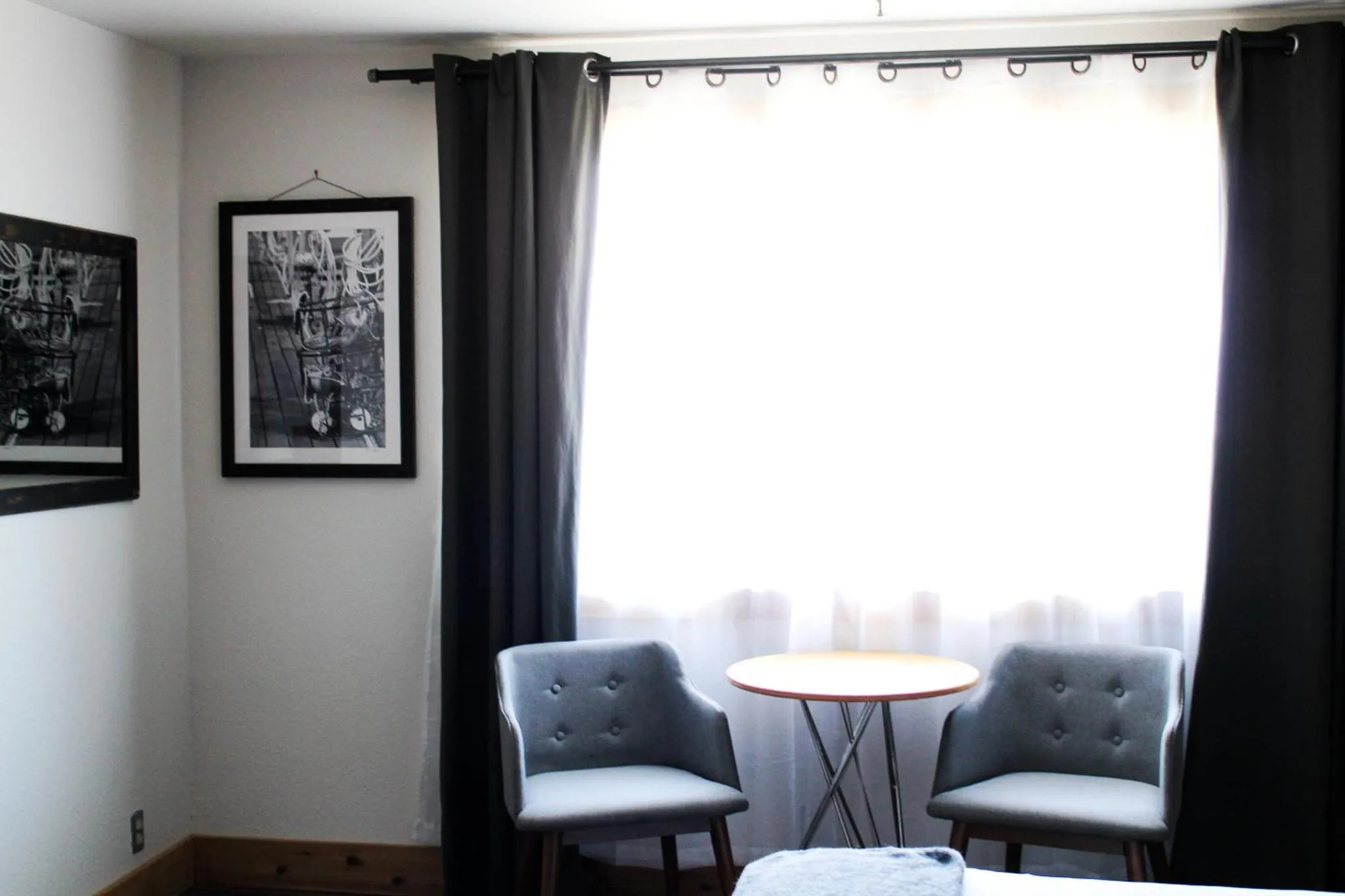 Seating area in Adrift Hotel