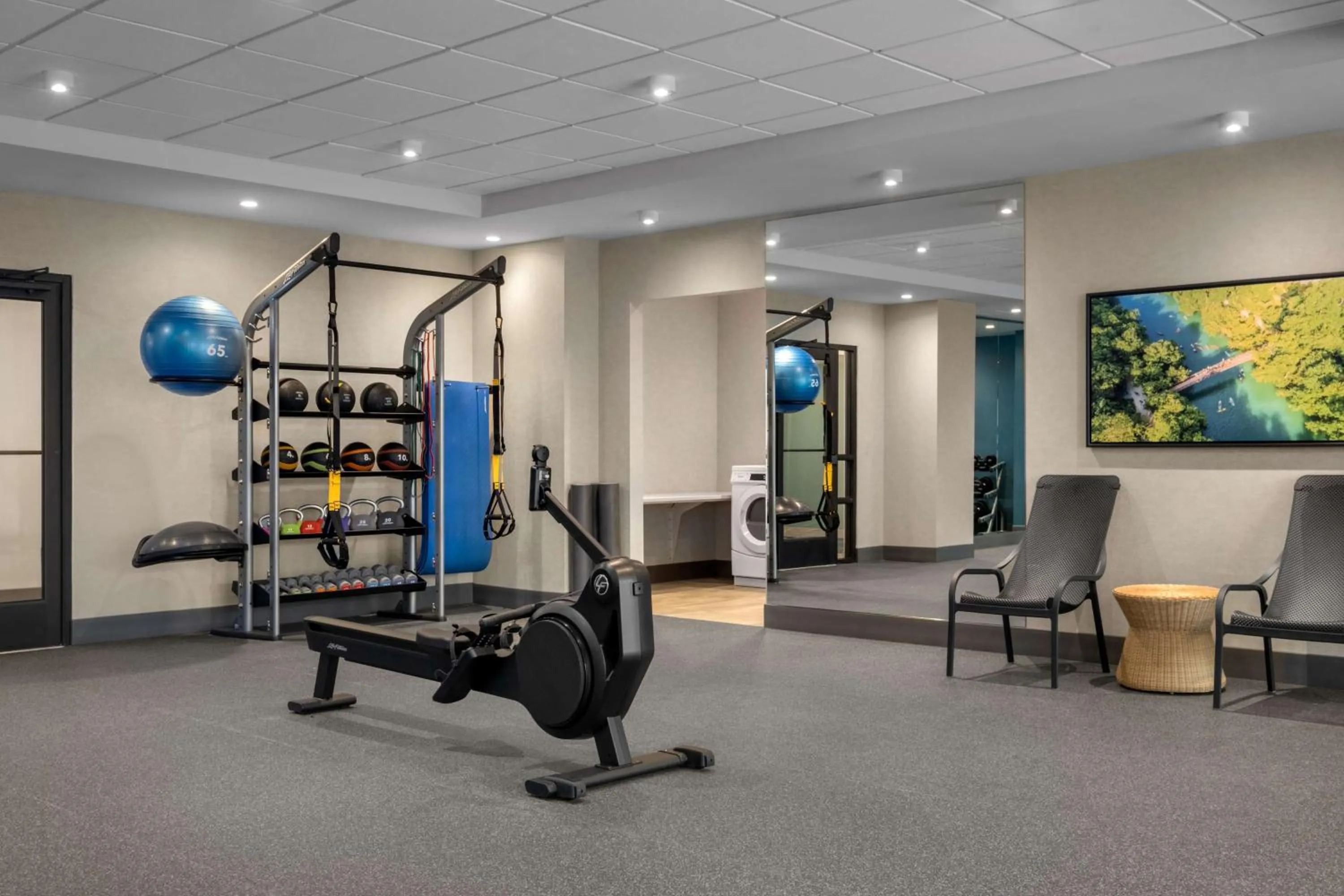 Fitness centre/facilities in Hampton Inn Austin East Side 5th Street