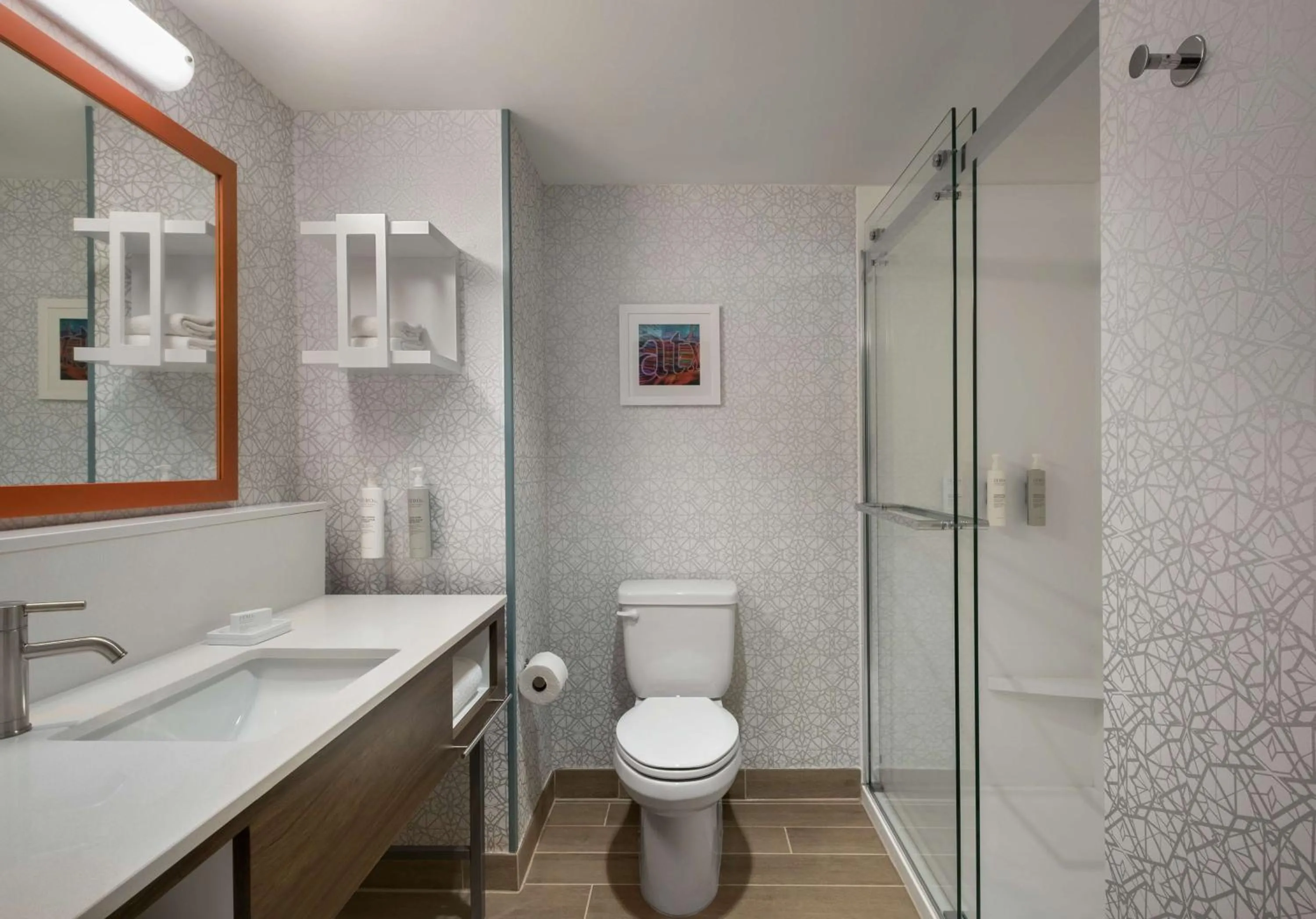 Toilet in Hampton Inn Austin East Side 5th Street