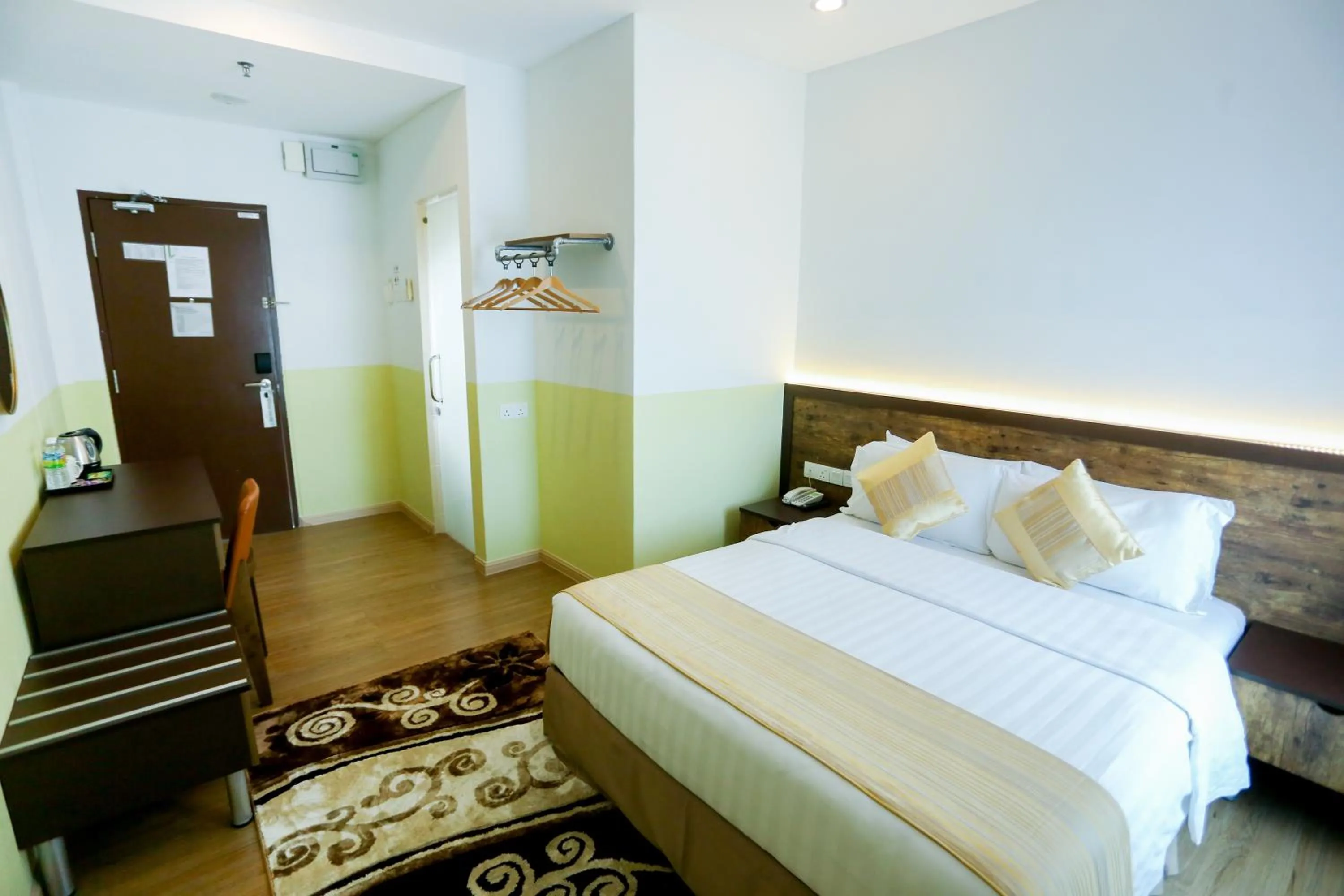 Bed in The Explorer Hotel