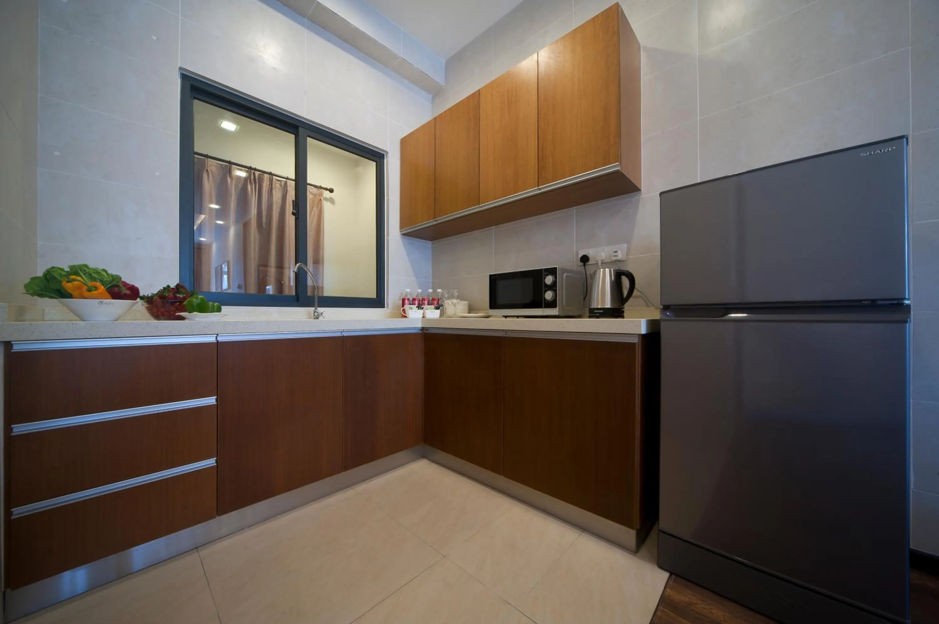 Kitchen or kitchenette in Nova Highlands Hotel