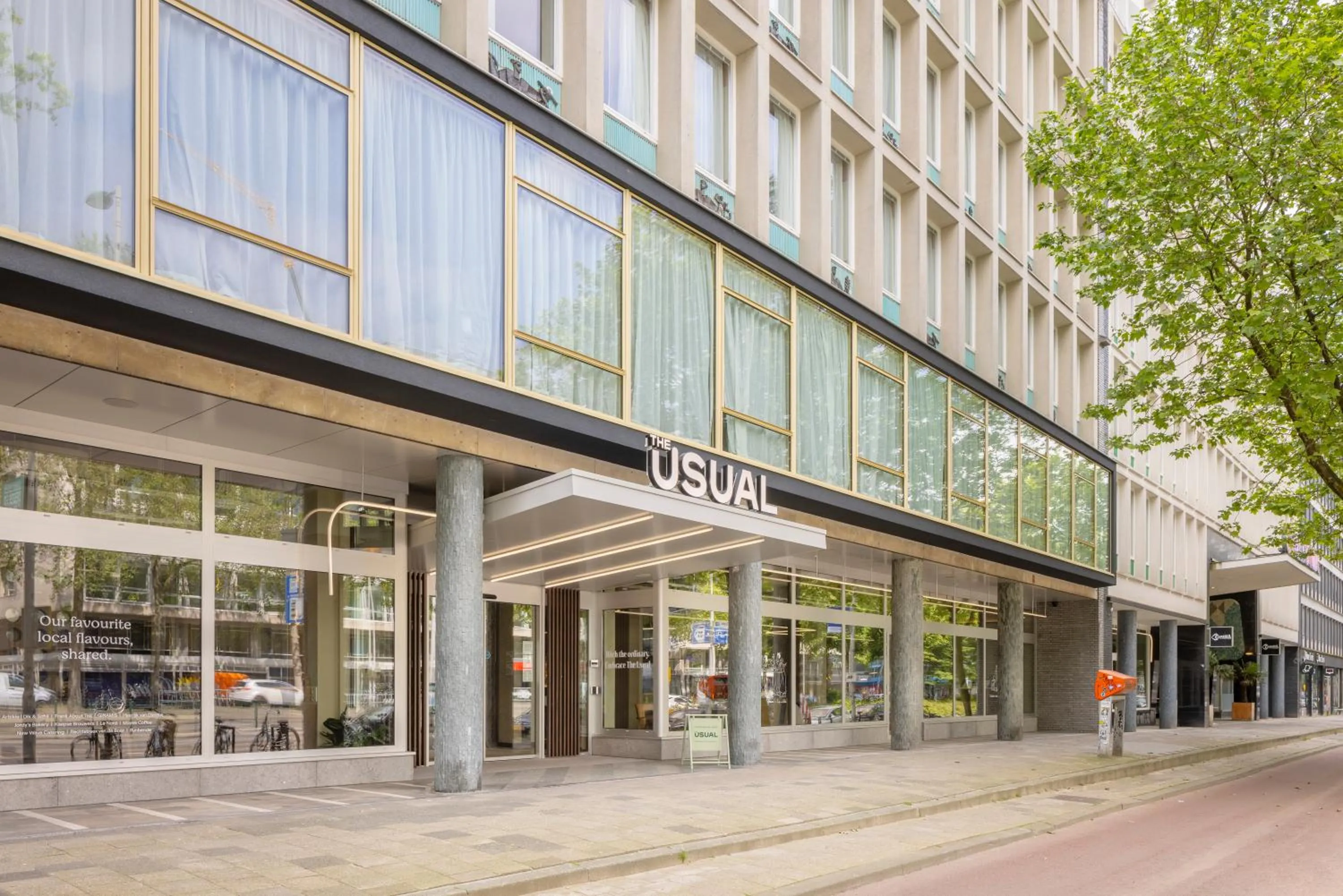 Facade/entrance in The Usual Rotterdam