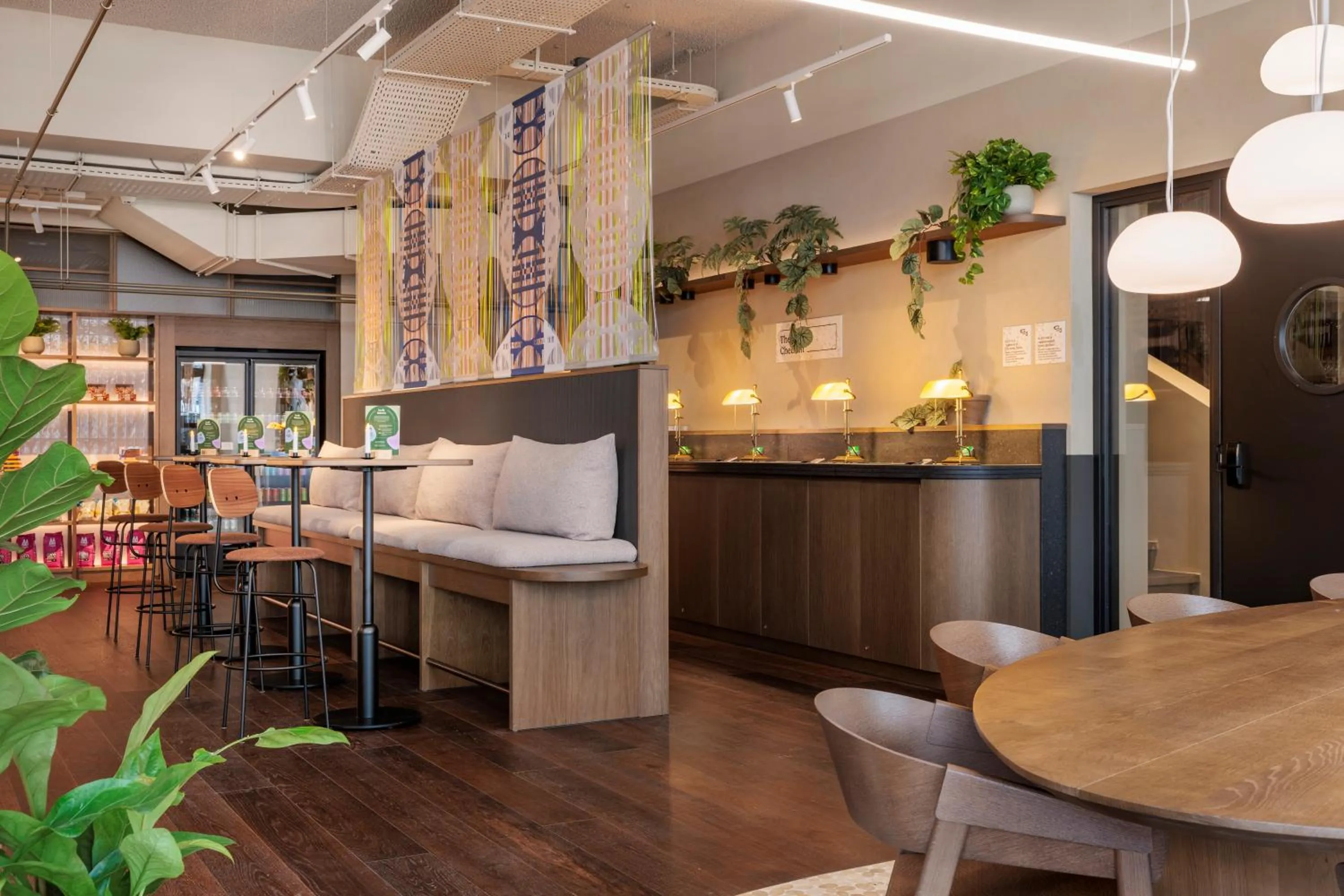 Lobby or reception in The Usual Rotterdam