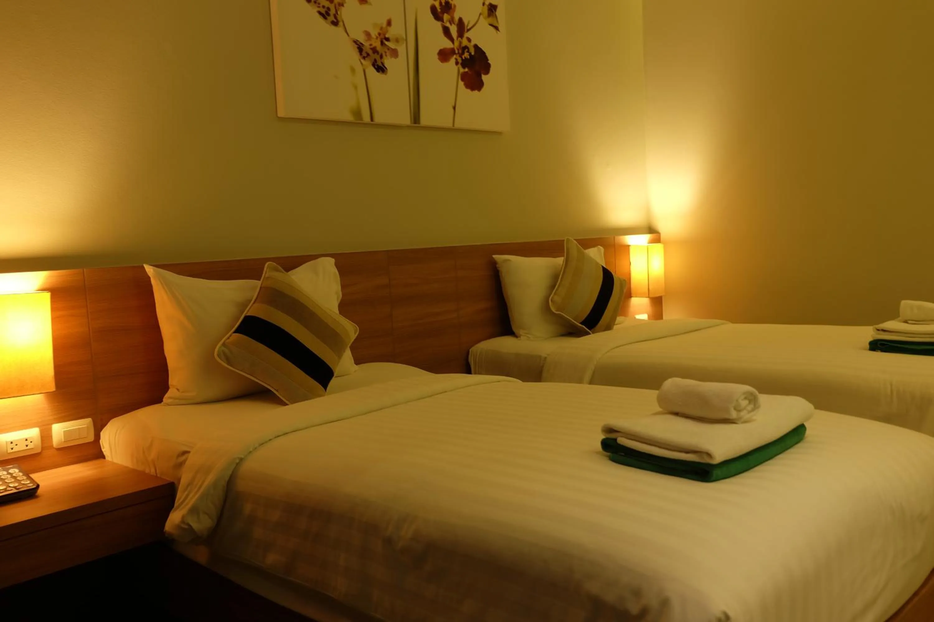 Bed in Khaolak Forest Resort