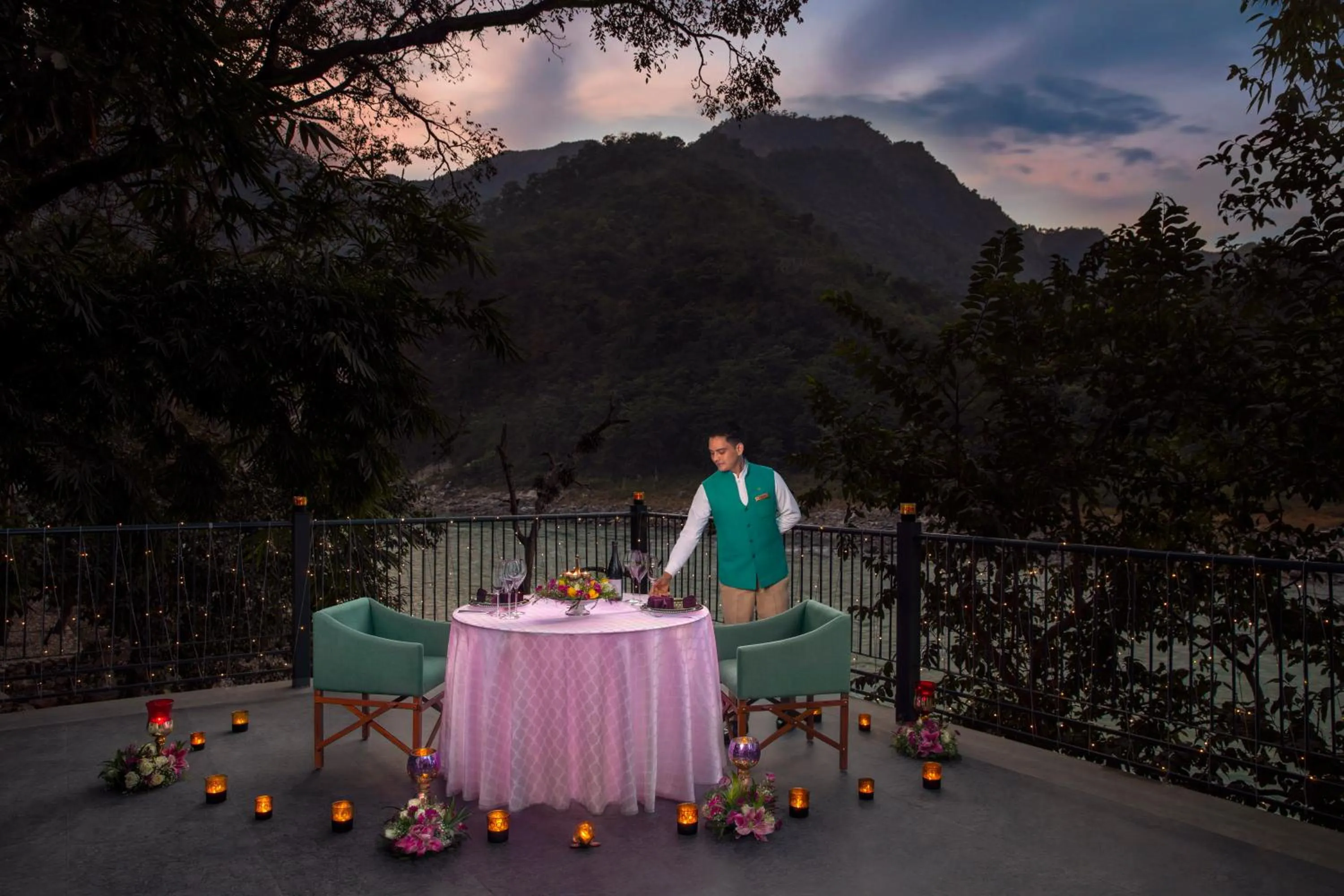 Natural landscape in Anand Kashi by the Ganges Rishikesh - IHCL Seleqtions