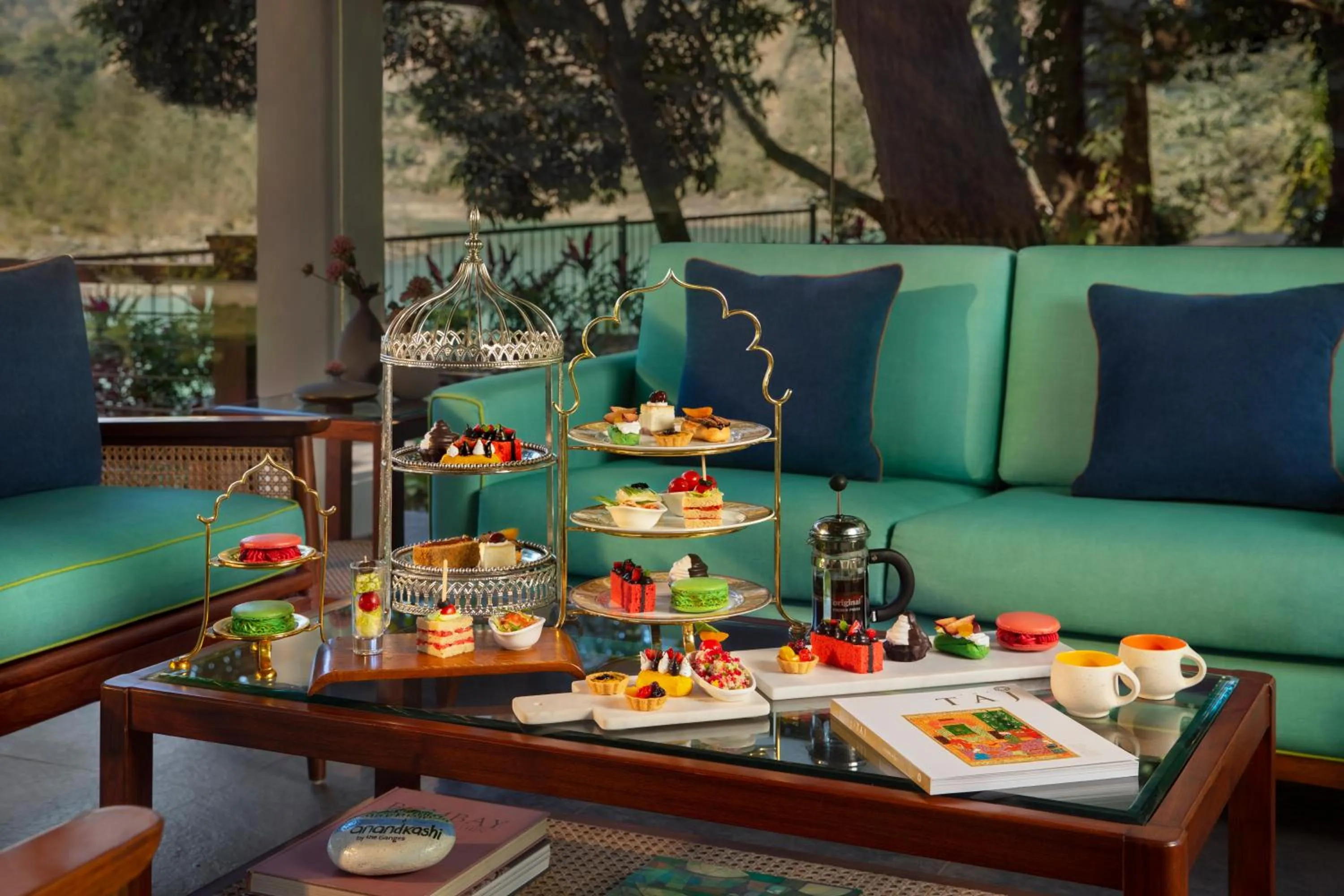 Restaurant/places to eat in Anand Kashi by the Ganges Rishikesh - IHCL Seleqtions