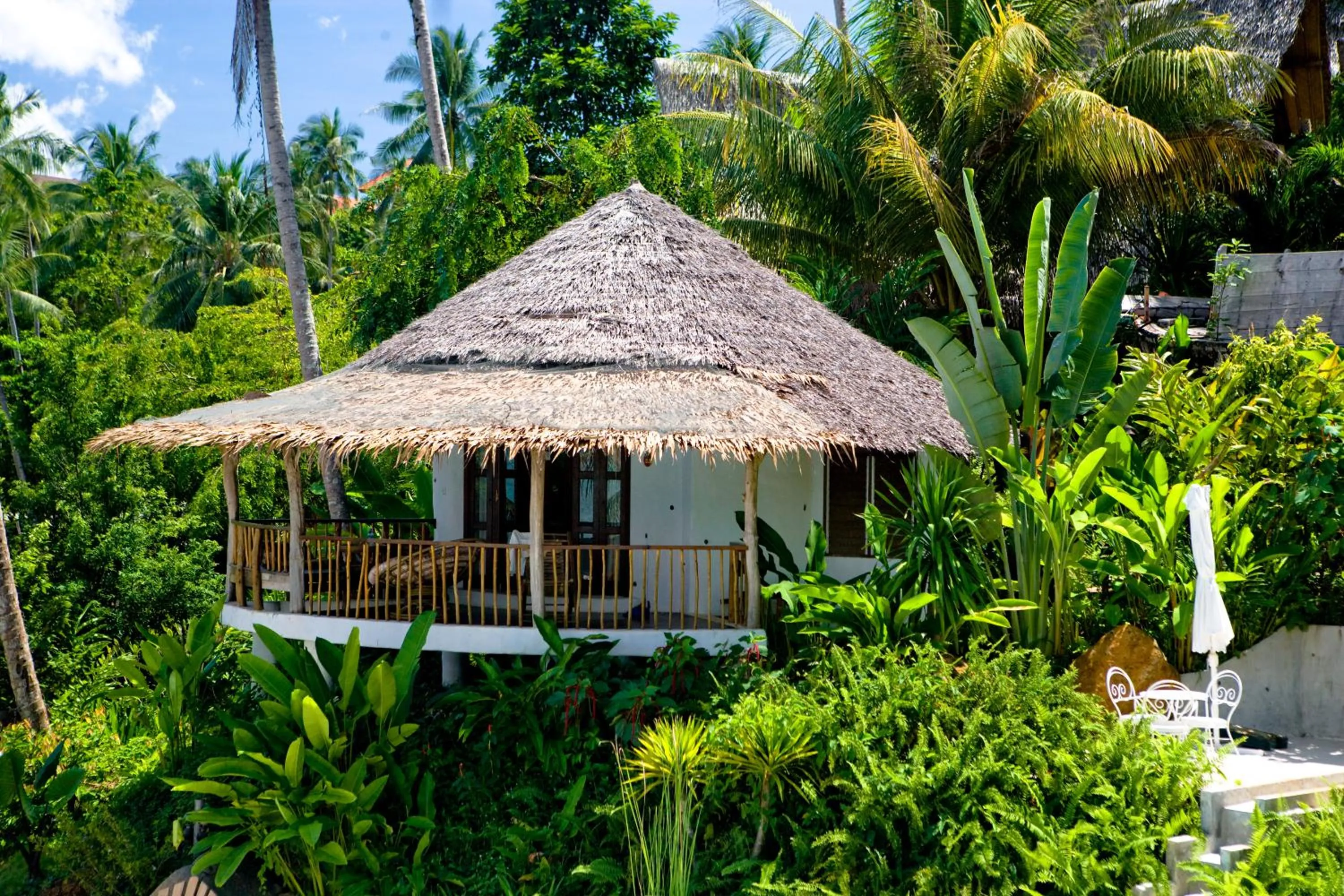 Patio in Koh Mak Cococape Resort