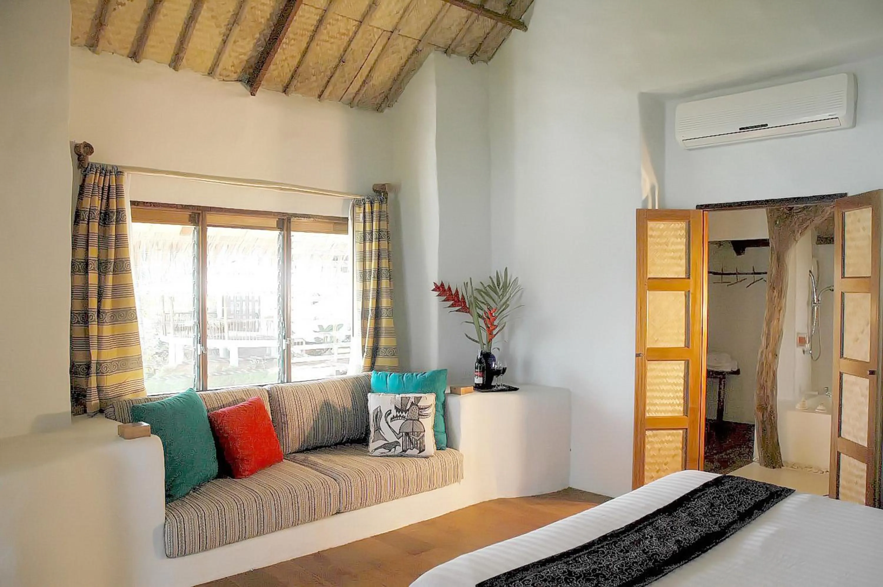 Bed in Koh Mak Cococape Resort