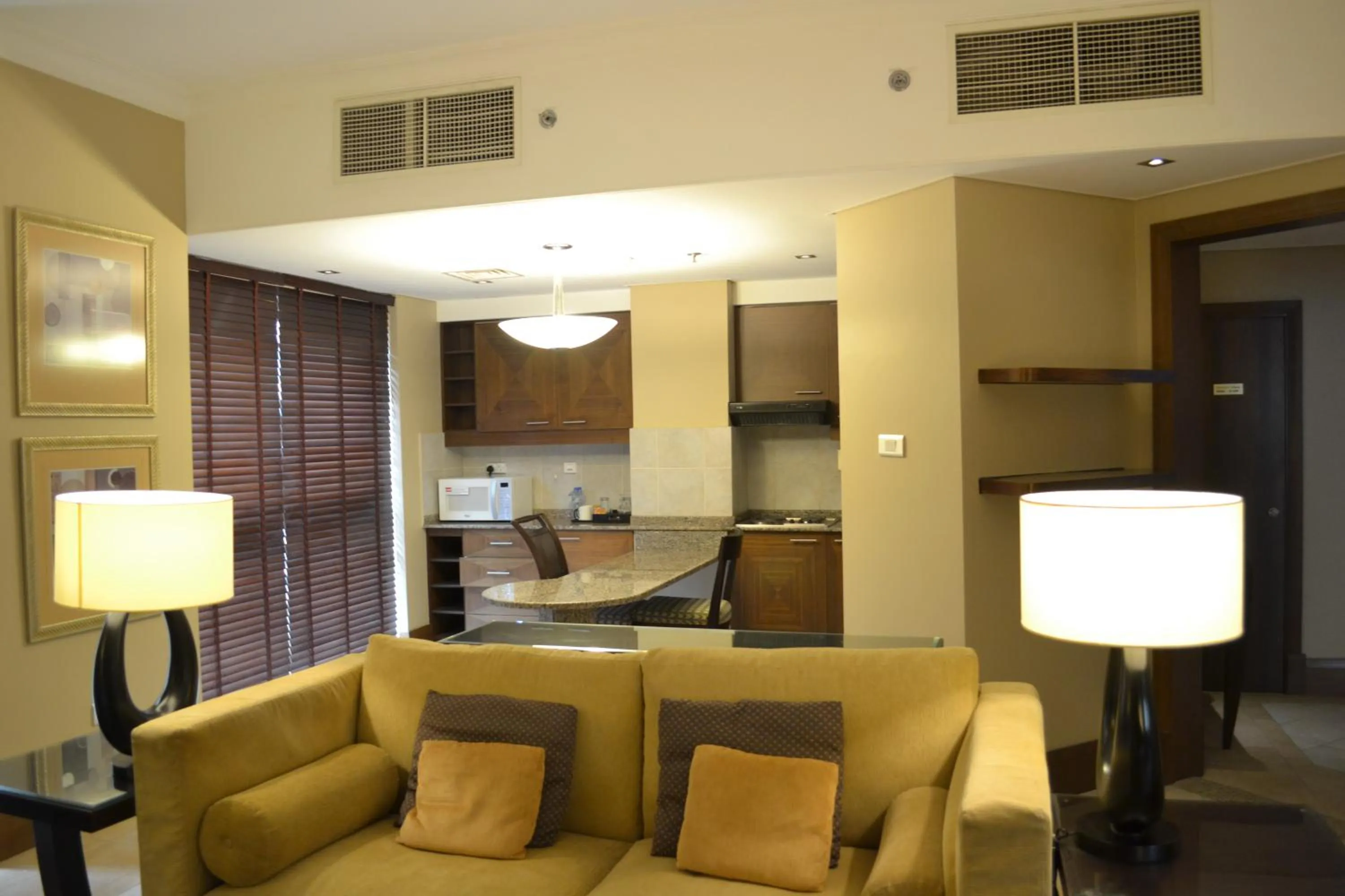 Seating area in Sheraton Khalidiya Hotel