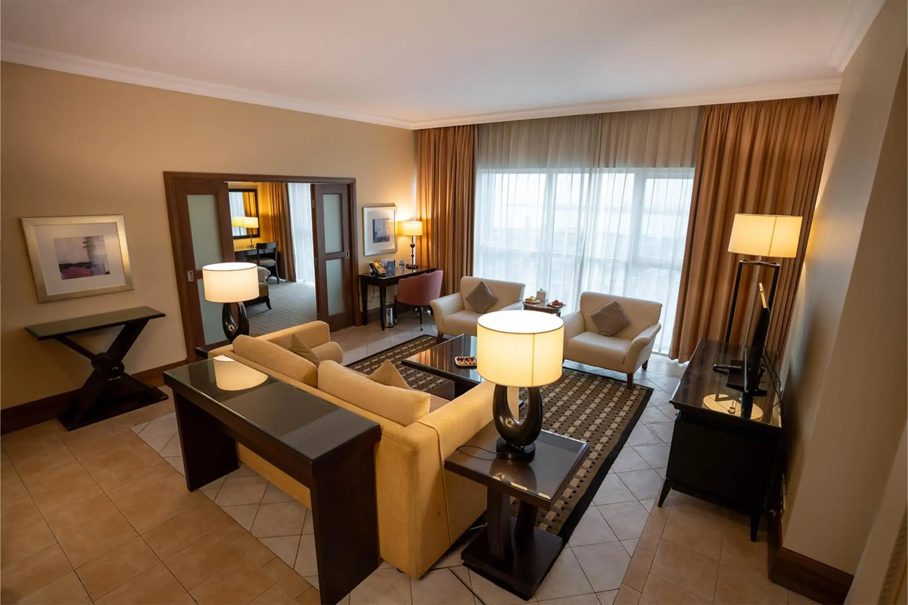 Family Classic One Bedroom Suite Sea View in Sheraton Khalidiya Hotel Family Classic One Bedroom Suite Sea View in Sheraton Khalidiya Hotel