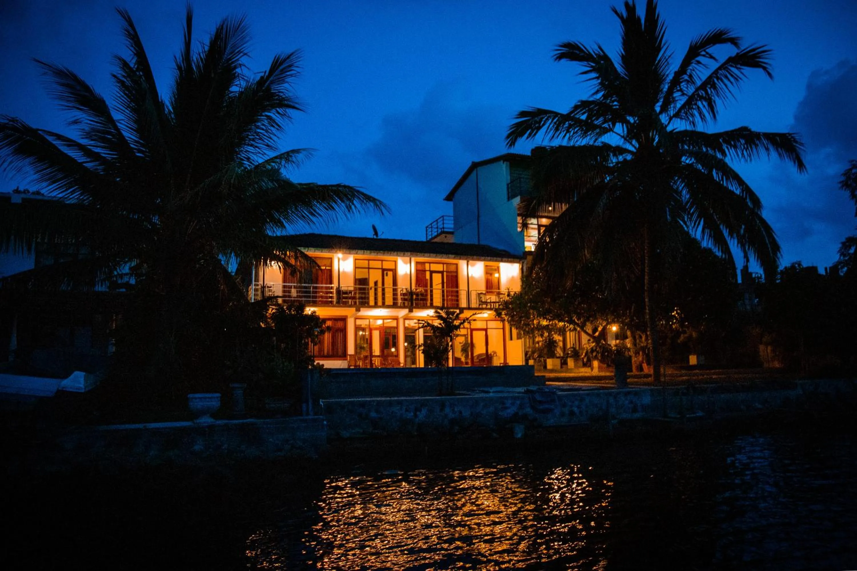 Property building in Riverside Inn Fuji